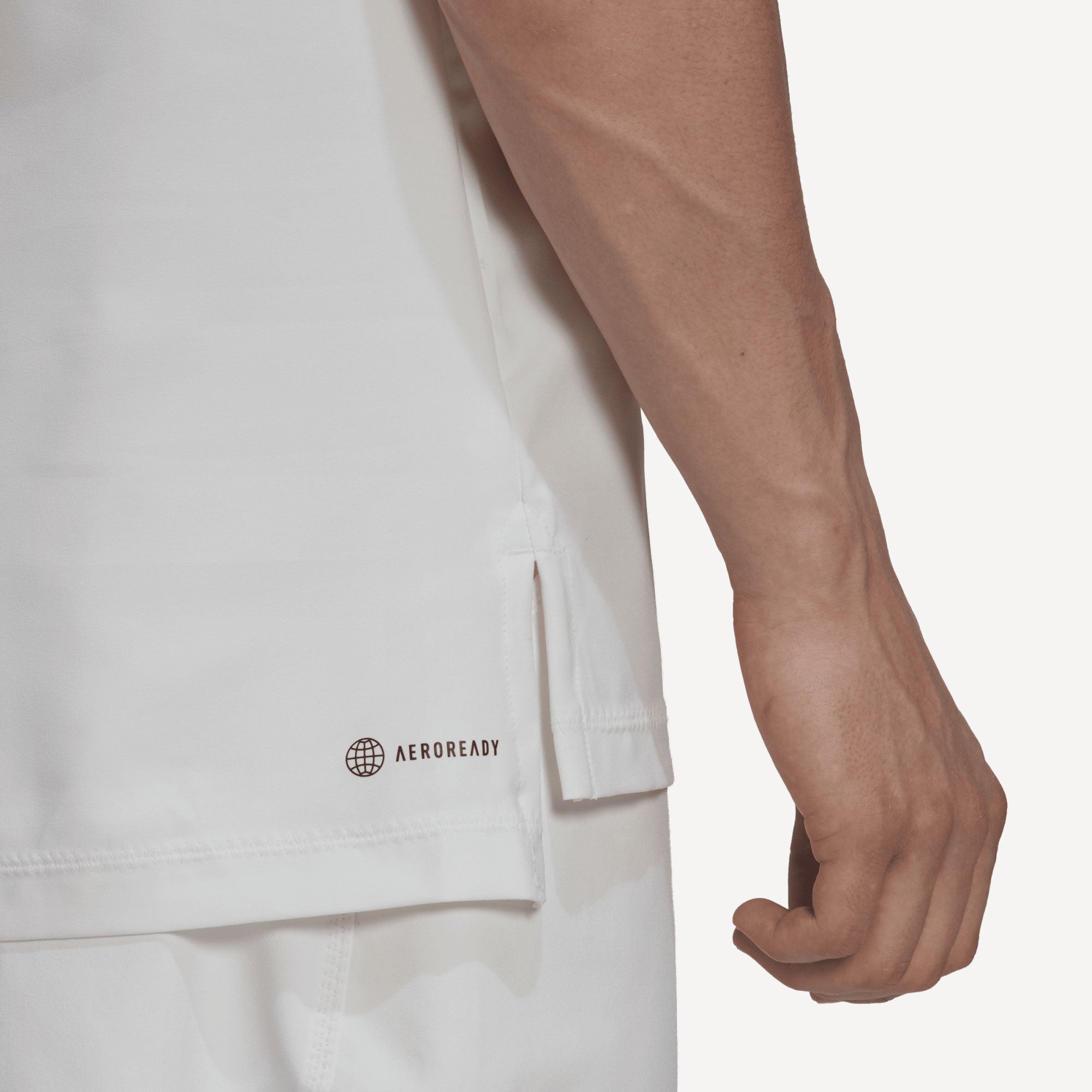 adidas London Men's Stretch Woven Tennis Shirt