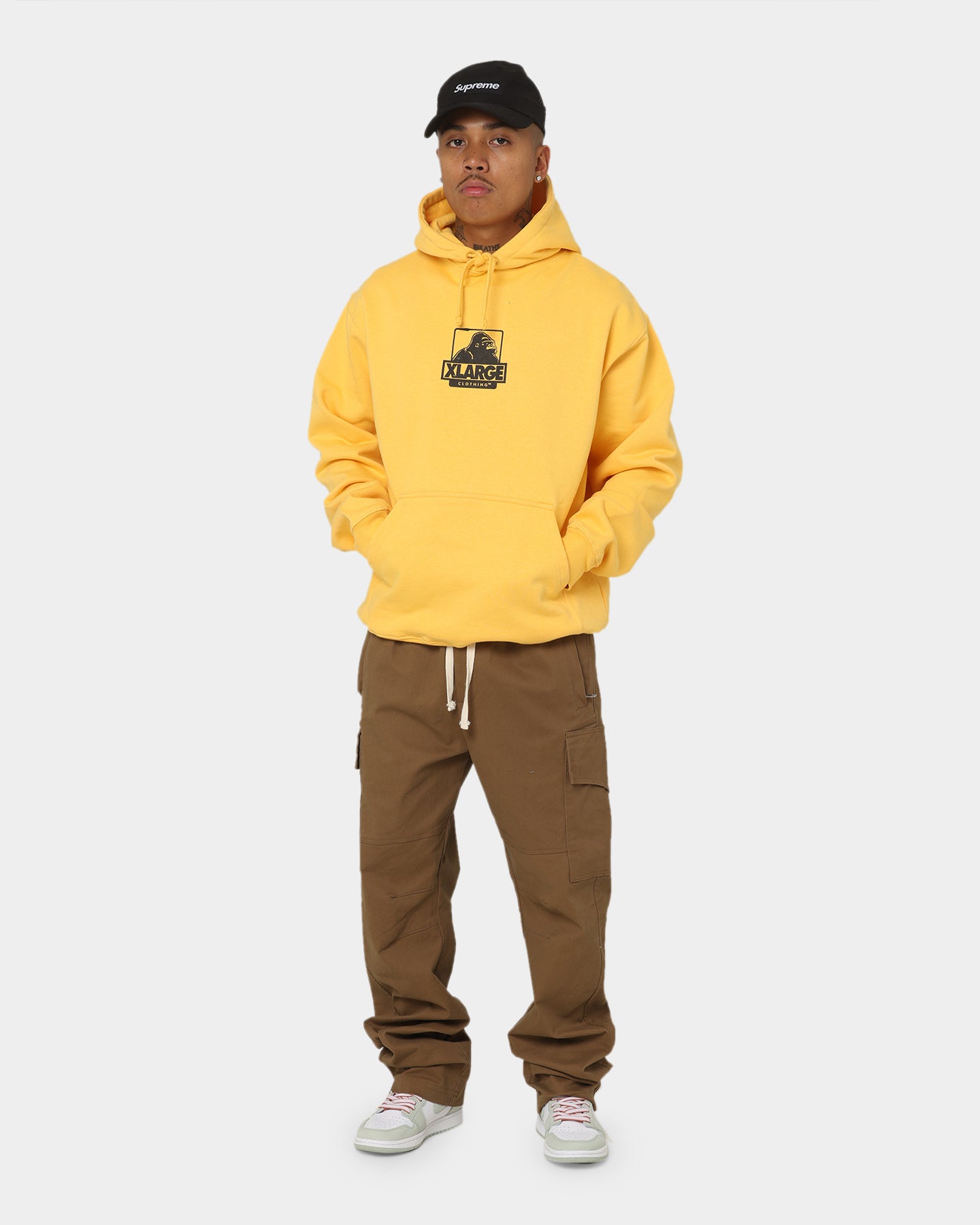 XLARGE 91 Hoodie Yellow/Black、mySite、zt4zffjzw