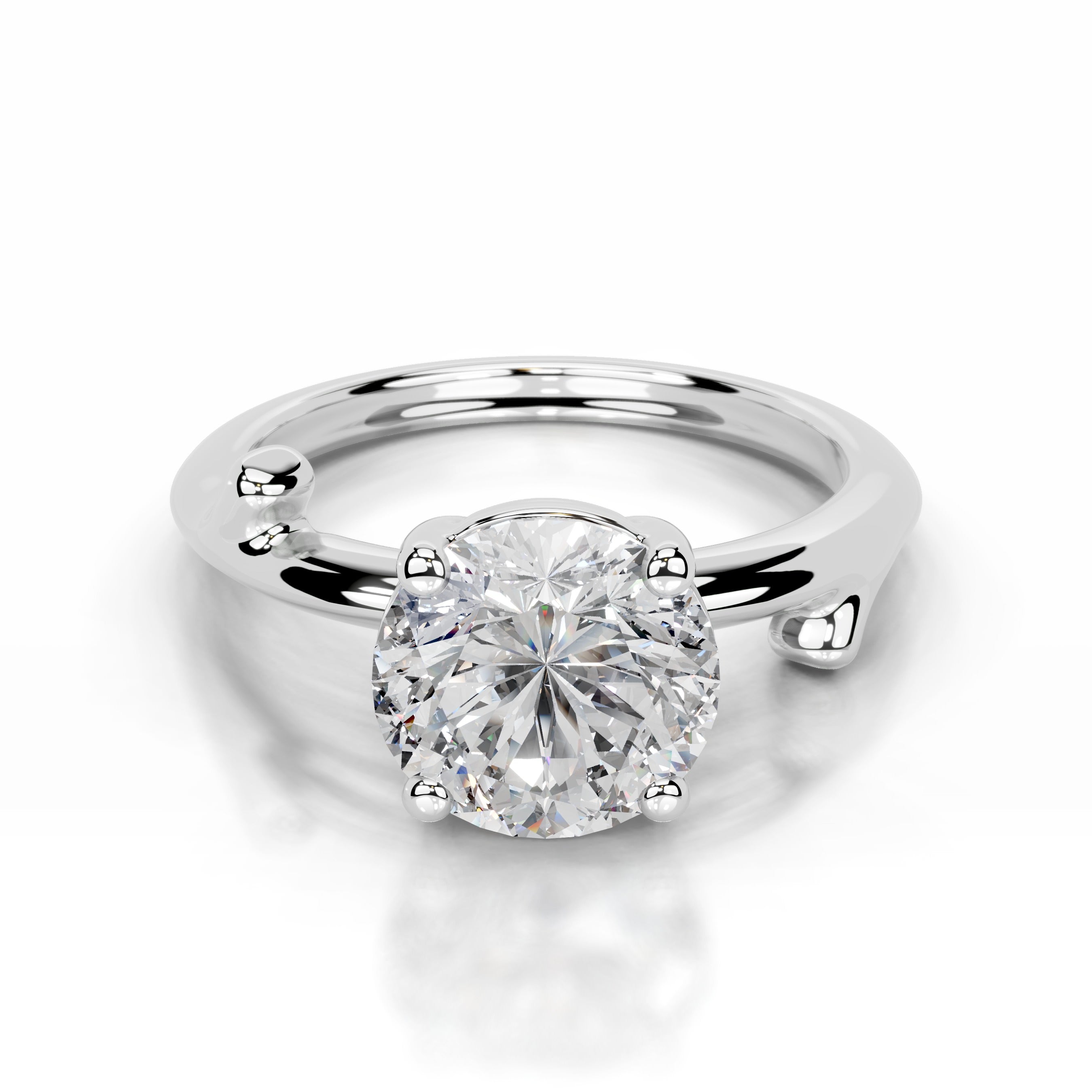 Nature's Embrace Lab Grown Diamond Ring - Platinum、mySite、hinf8tx79