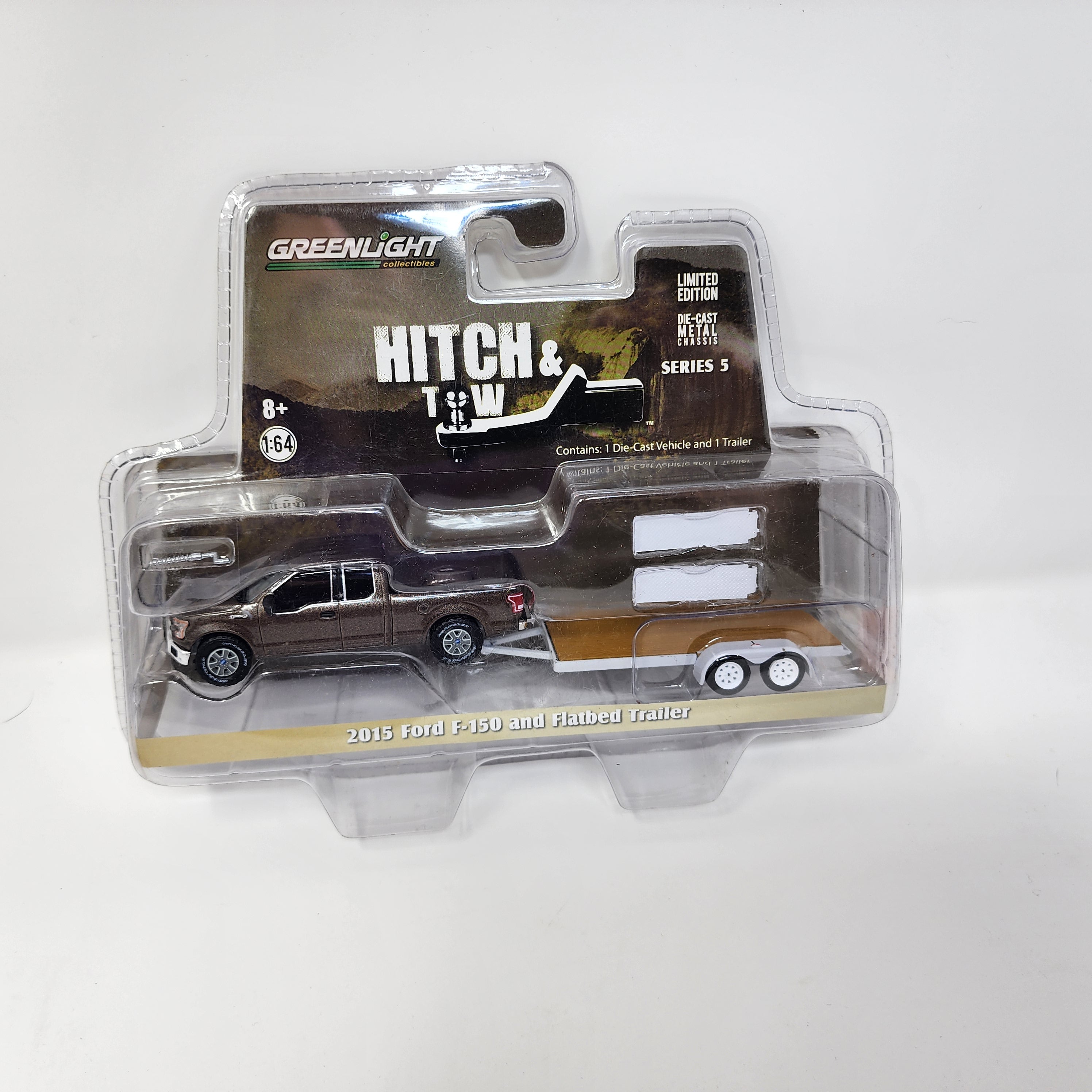 2015 Ford F-150 & Flatbed Trailer * Greenlight Hitch & Tow、mySite、hgirdovlk