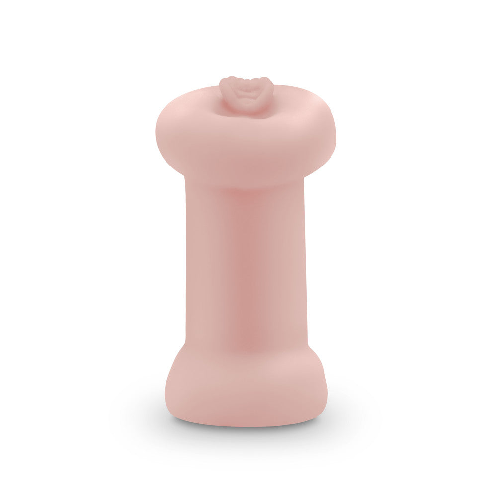 Enlust By Blush® | Tasha AI Male Masturbator Ribbed Pussy & Ass Orifices - Made With X5® Plus Ultra Soft Self Lubricating & Glow In The Dark - Beige、mySite、bottomscart