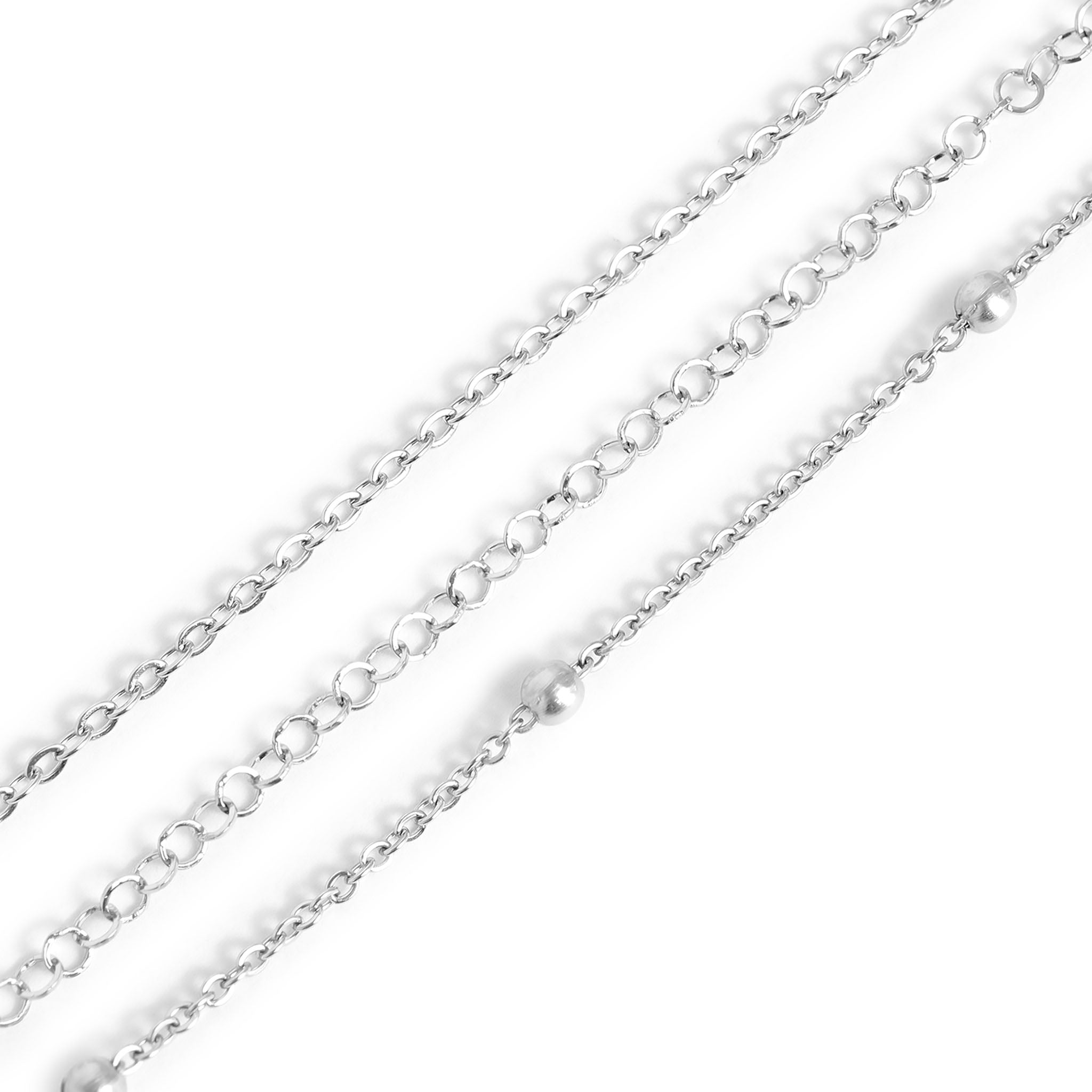 Permanent Jewelry Stainless Steel Chain Starter Kit - 3 Chain Style Pack、mySite、dreamappss