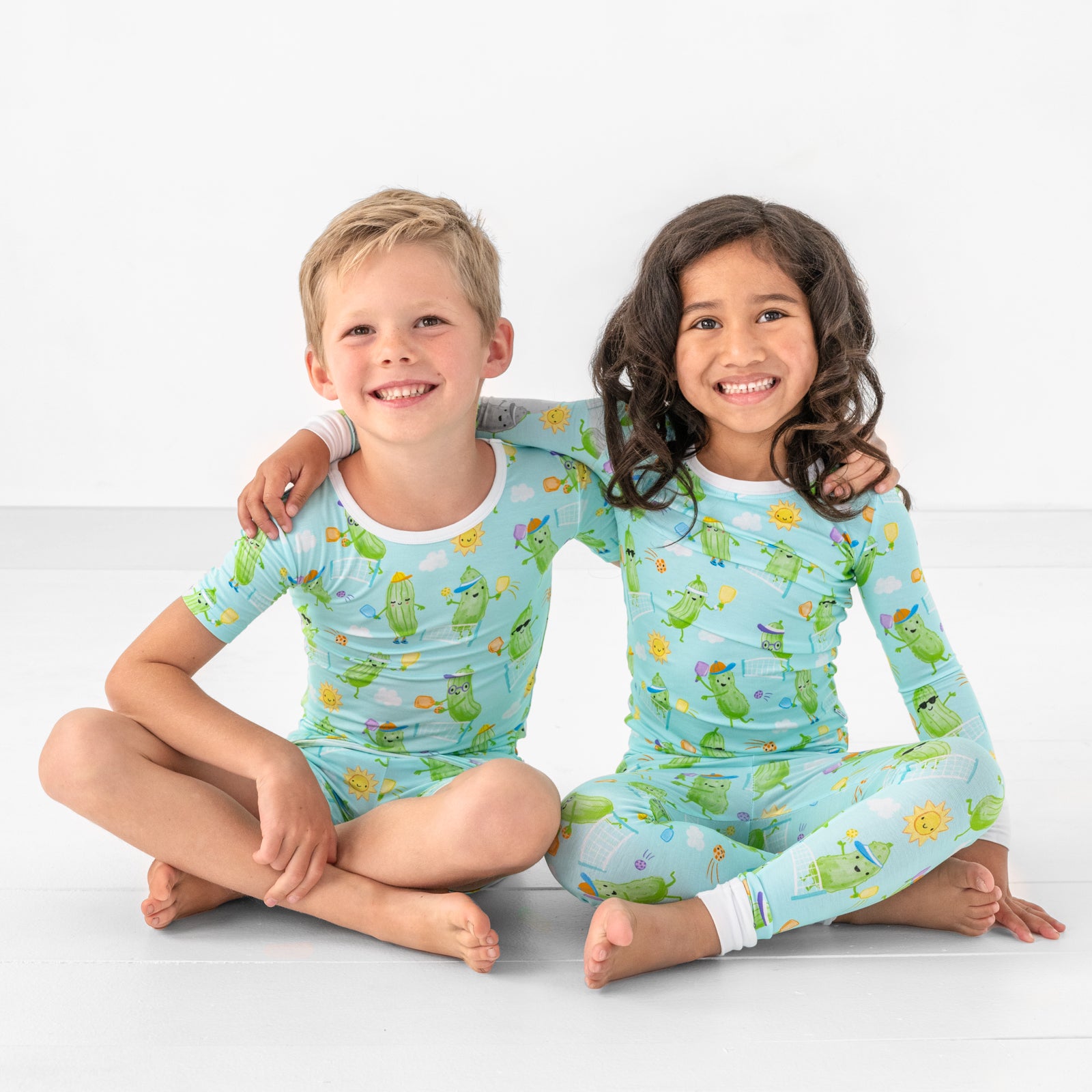  Pickle Power Two-Piece Short Sleeve & Shorts Pajama Set、mySite、layawaytickets