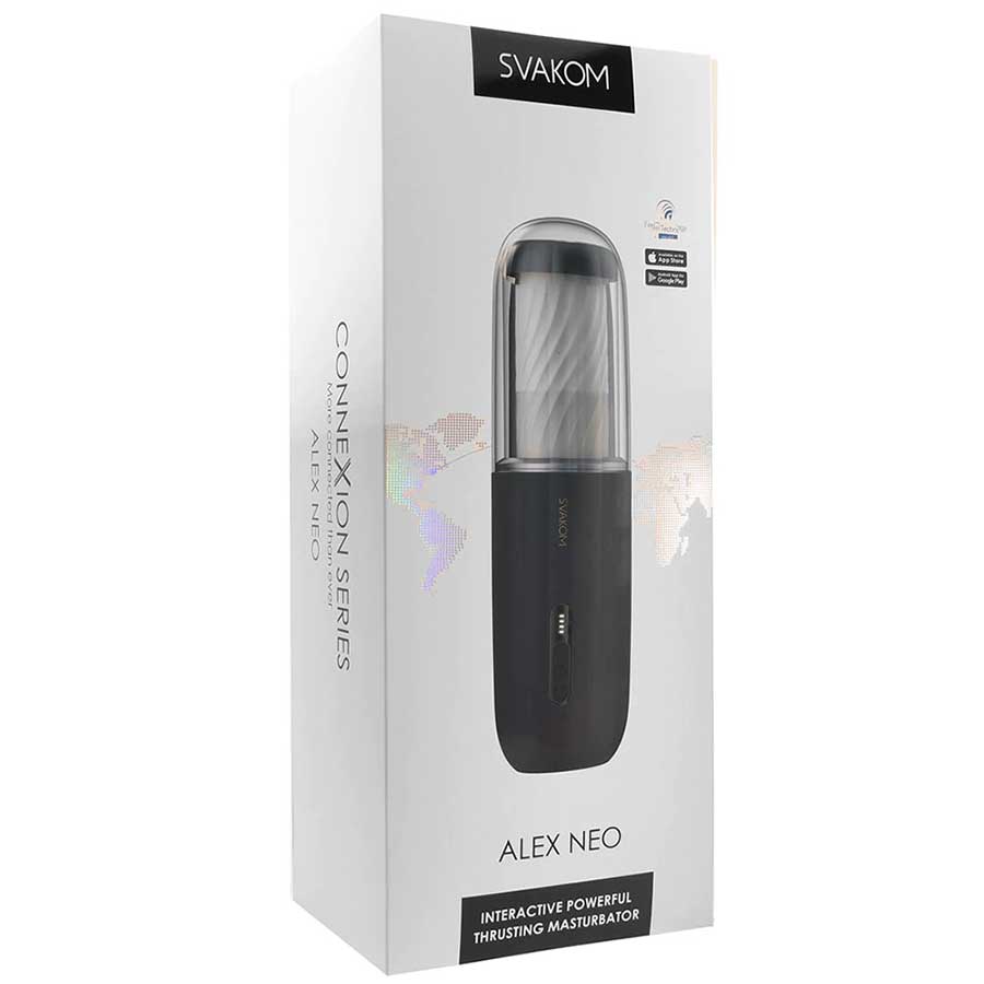 Alex Neo Automatic Smart Interactive Thrusting Masturbator by Svakom、mySite、bottomscart