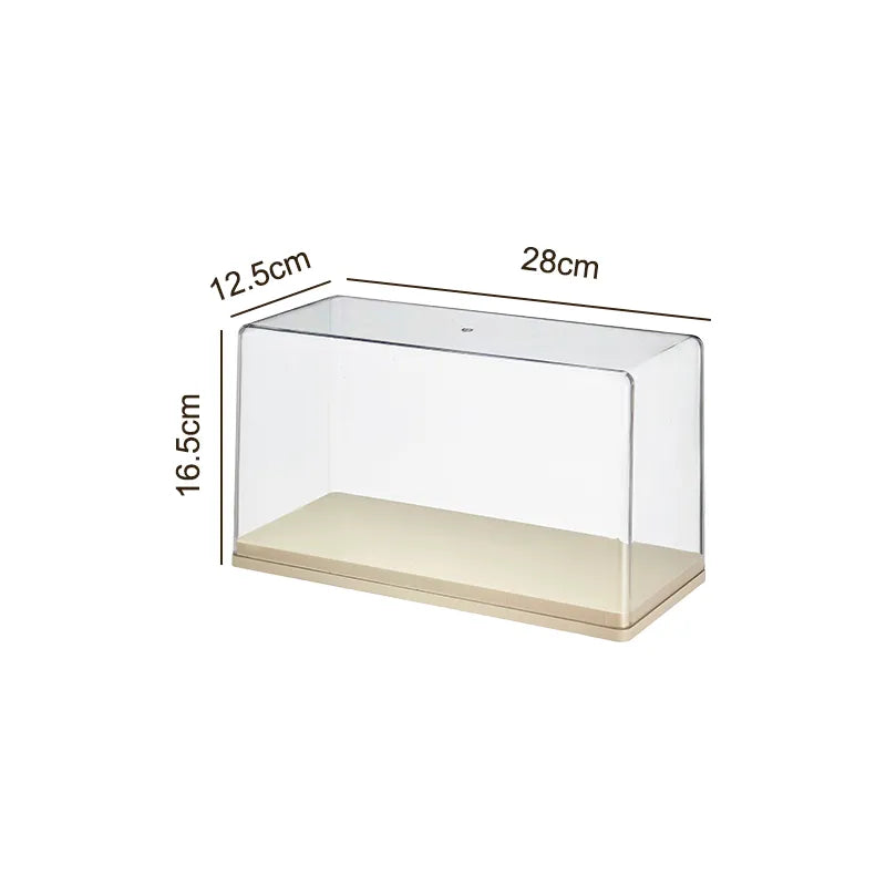  Multi-Level Display Case, Dust-proof, Tiered, with Rounded Corners、mySite、greenlandpopulation