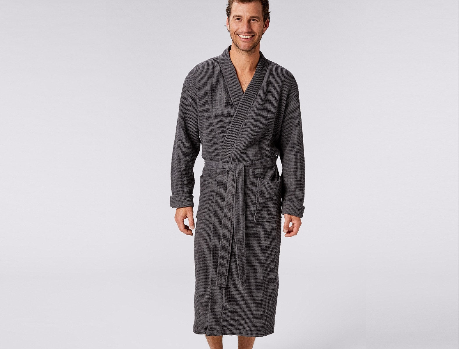  Unisex Organic Waffle Robe、mySite、sugarbowlscore