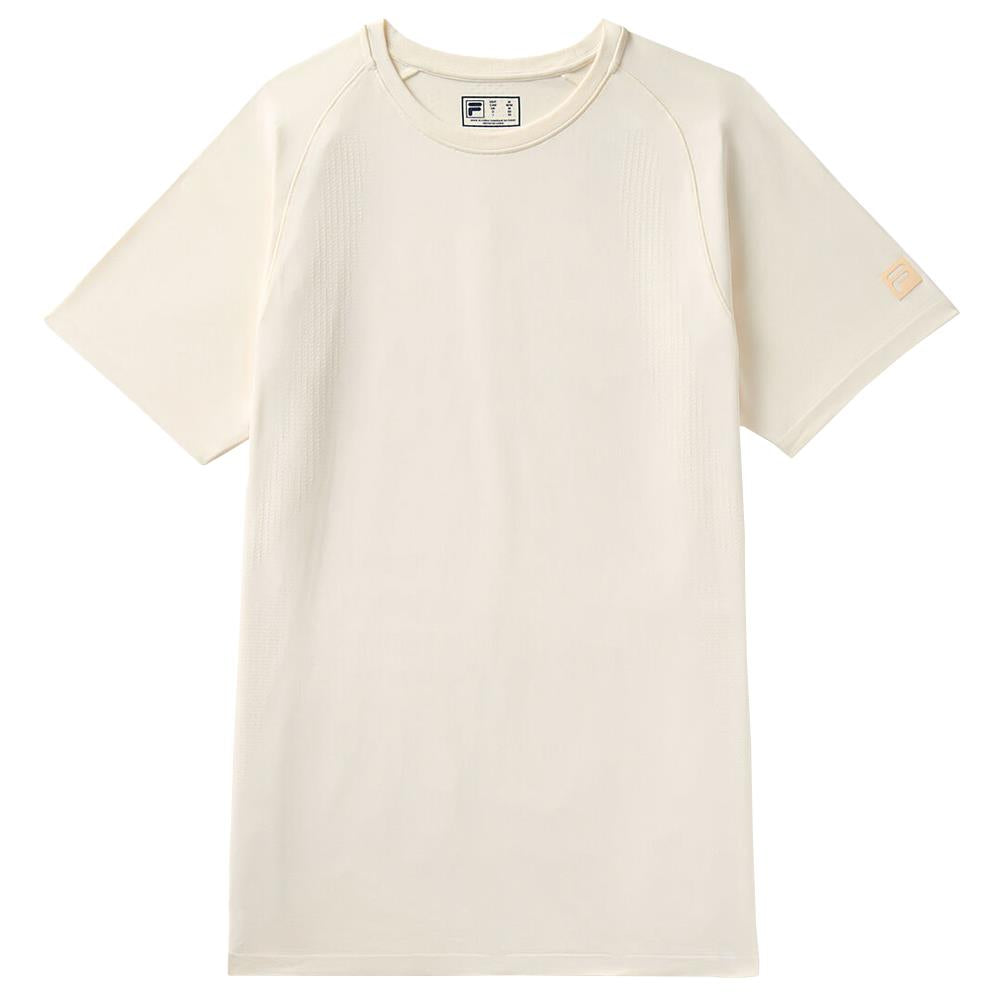 Fila Men's Casa Lucky Ace Seamless Crew - Gardenia、mySite、neckold