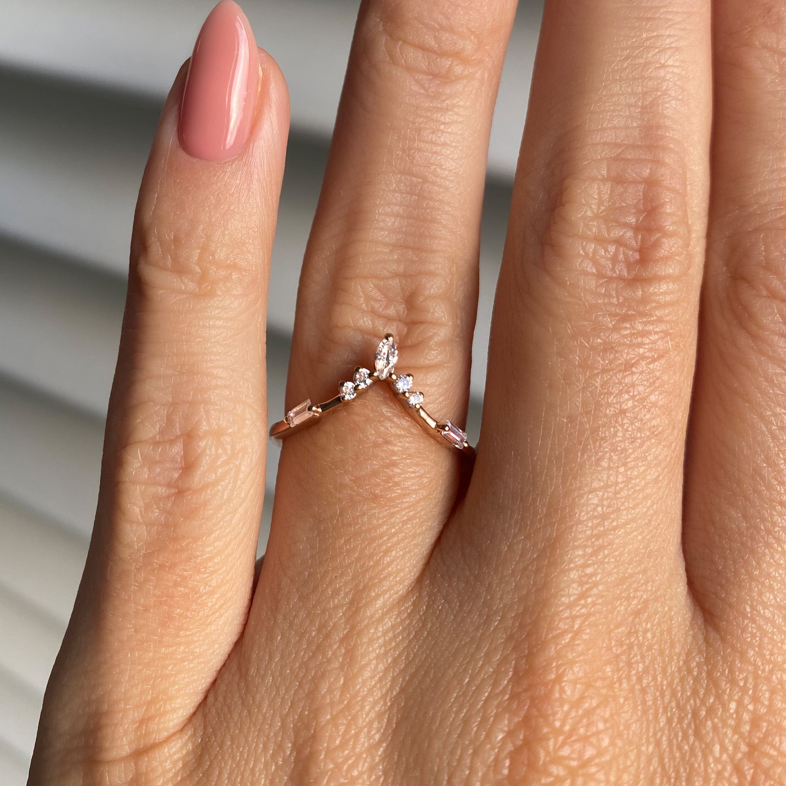 White Zircon Ring - Diadème Band、mySite、hinf8tx79