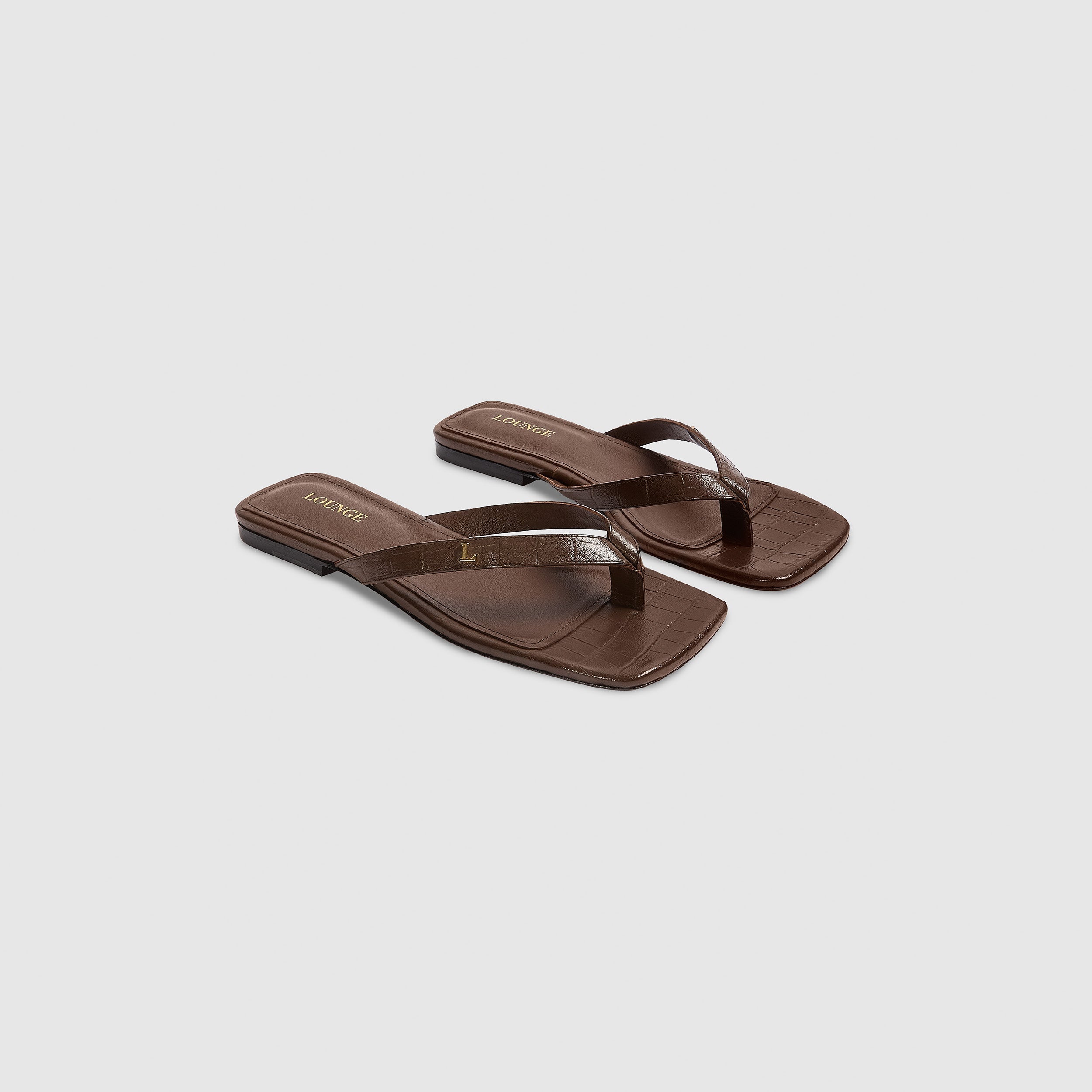 Brielle Flip Flops - Chocolate、mySite、bengalsvssteelers