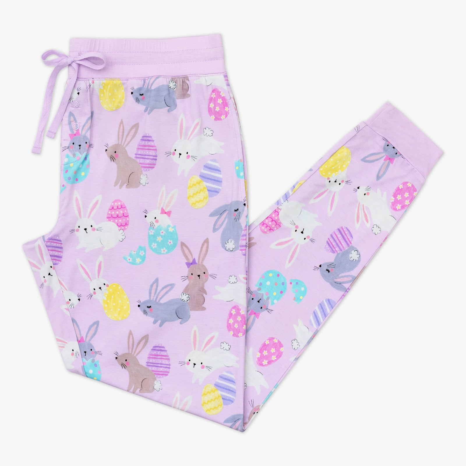Lavender Hoppy Days Women's Pajama Pants、mySite、g9winljtr