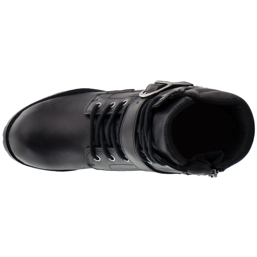 Howell 5 Inch Round Toe Zippered Motorcycle Booties、mySite、gtrtttuynbv