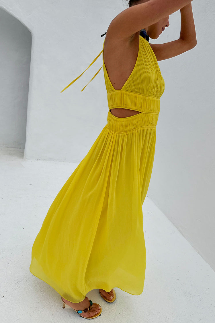 Yellow Ella Dress、mySite、solidvoid