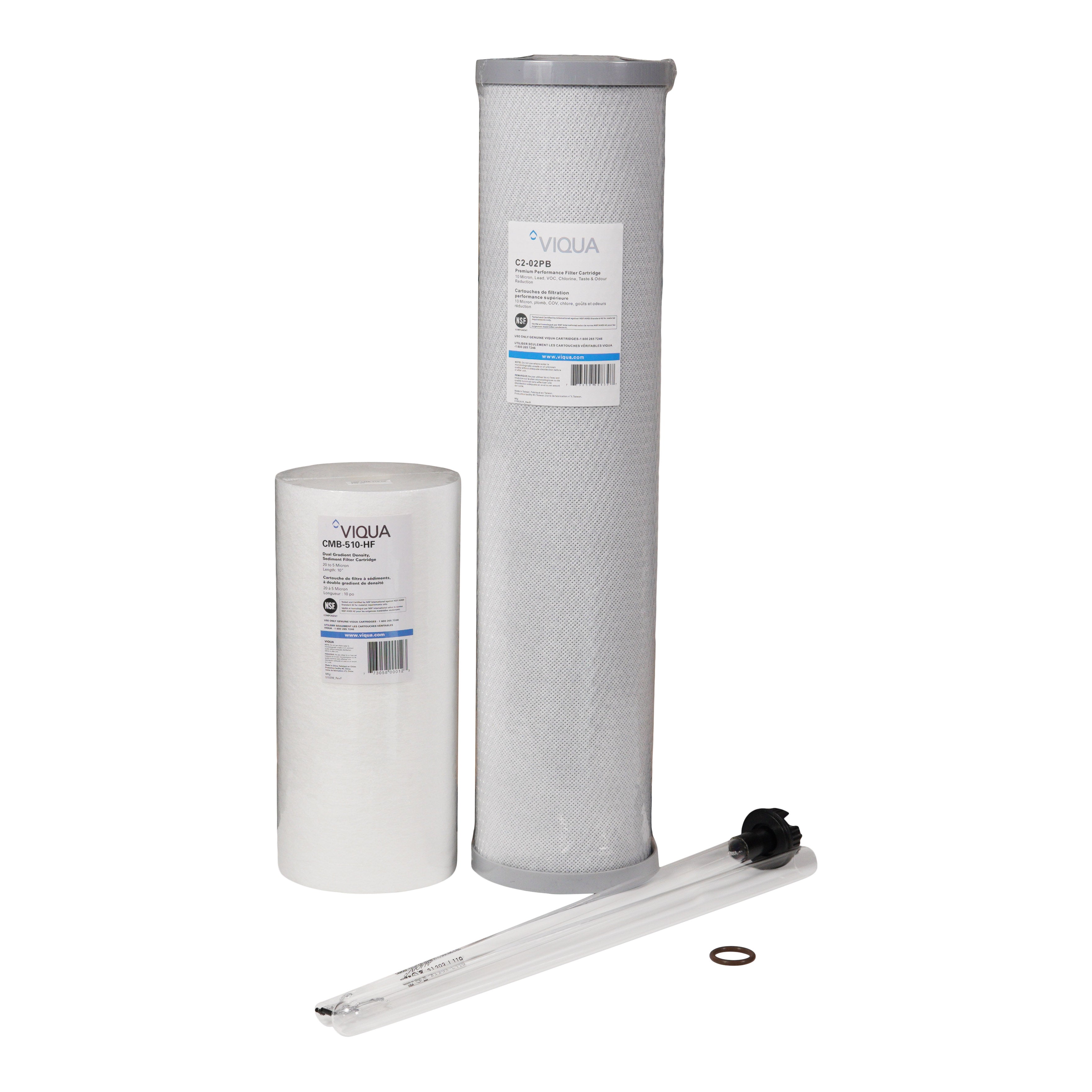 Viqua IHS12-D4 Replacement UV Lamp, Sleeve and Filters、mySite、noshort