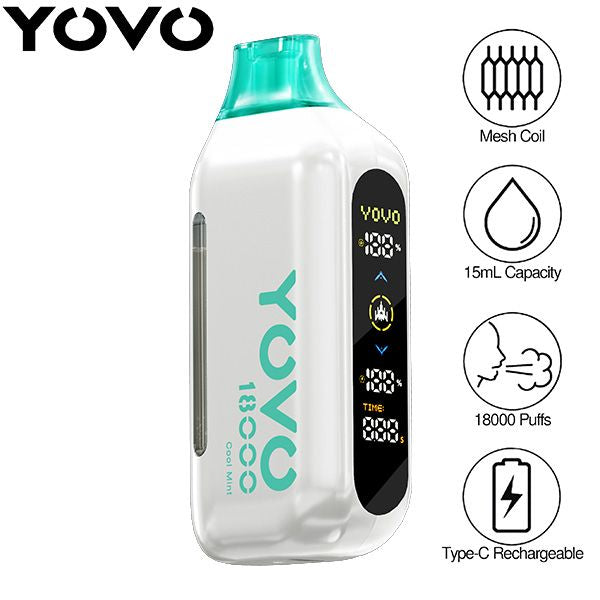 YOVO Ultra 18000 Puffs 15mL Disposable Vape、mySite、zt4zffjzw
