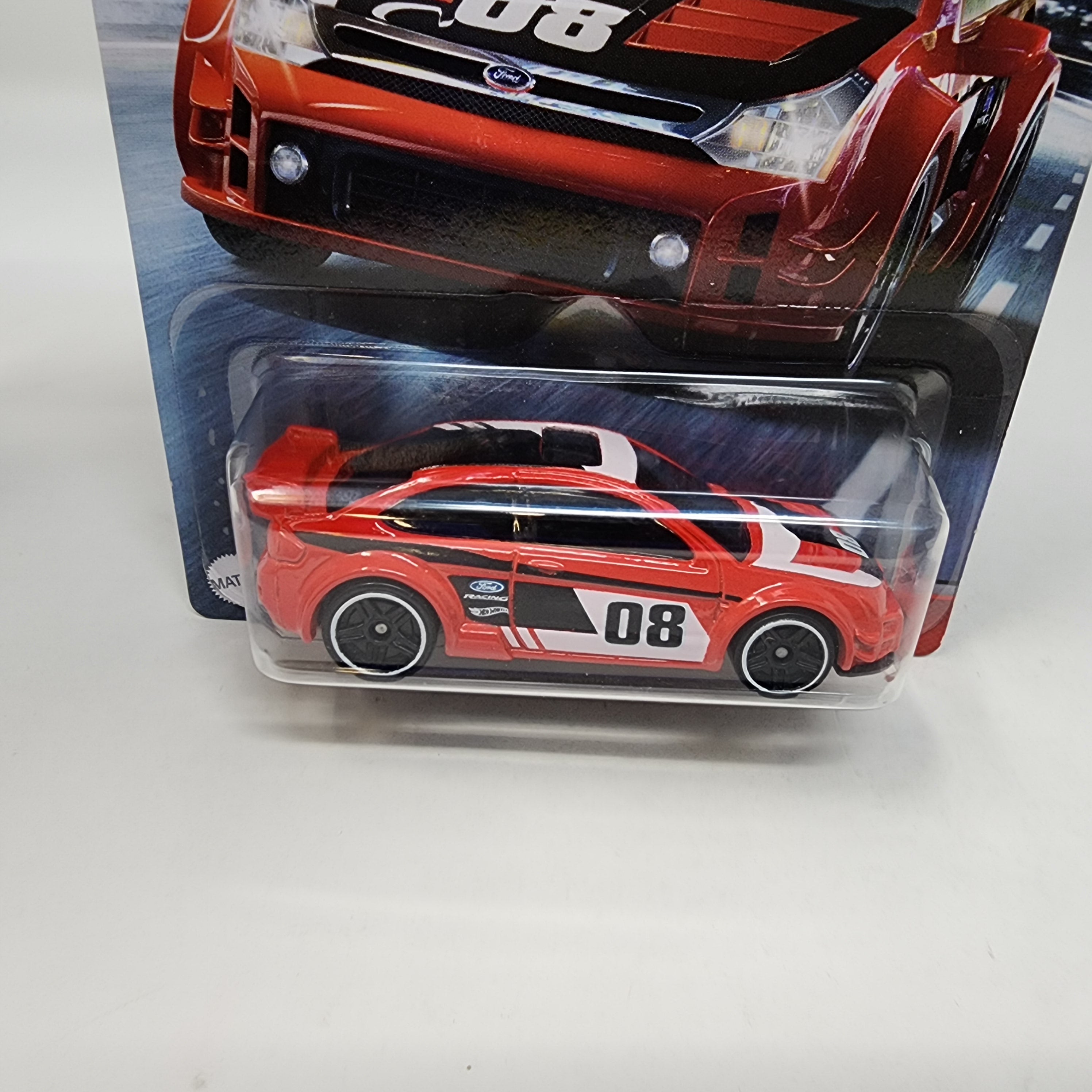 '08 Ford Focus * Red * Hot Wheels Street Racers Walmart Only、mySite、hgirdovlk