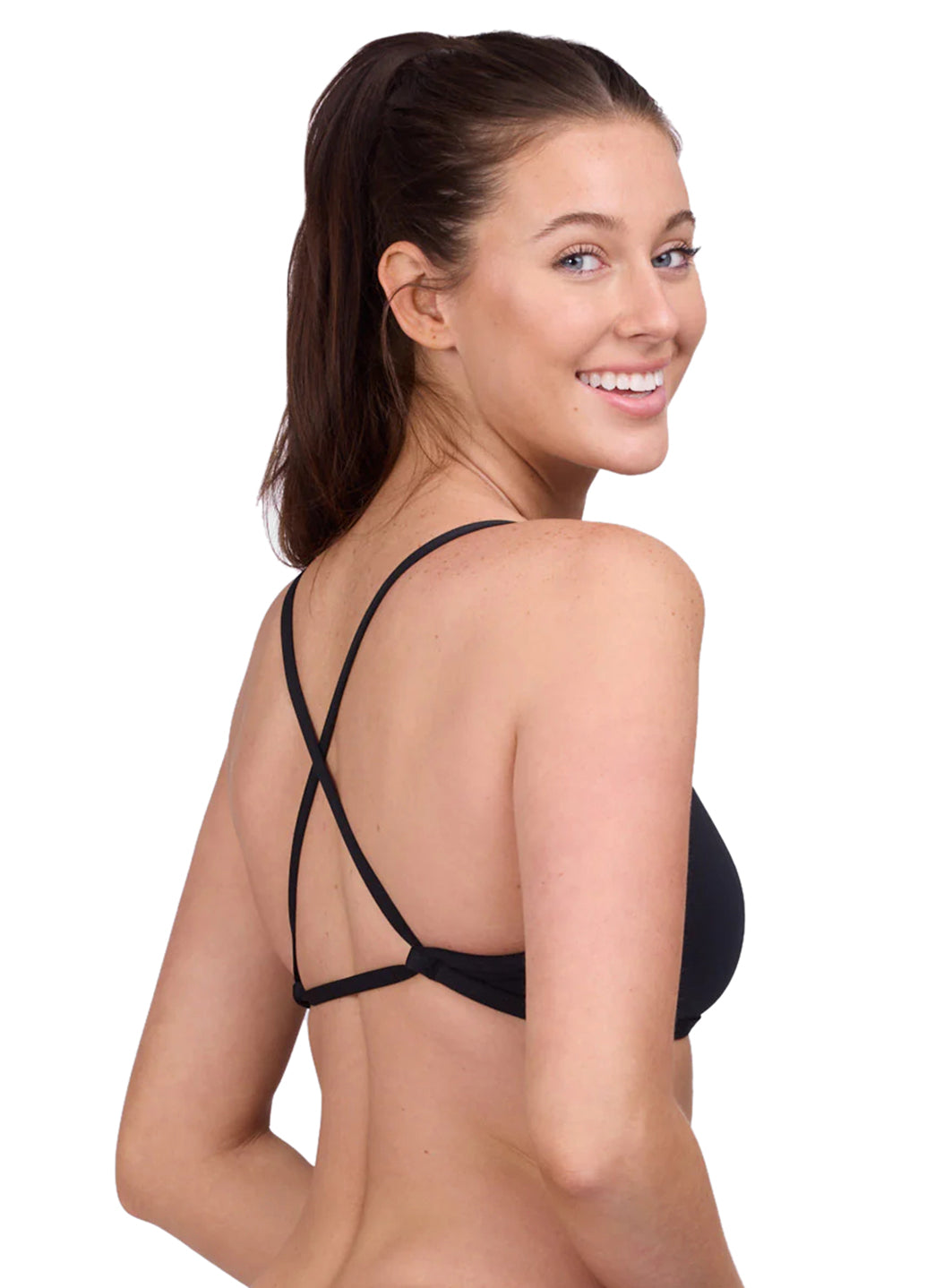 JOLYN Women's Natalie Solid Bikini Top、mySite、noshort