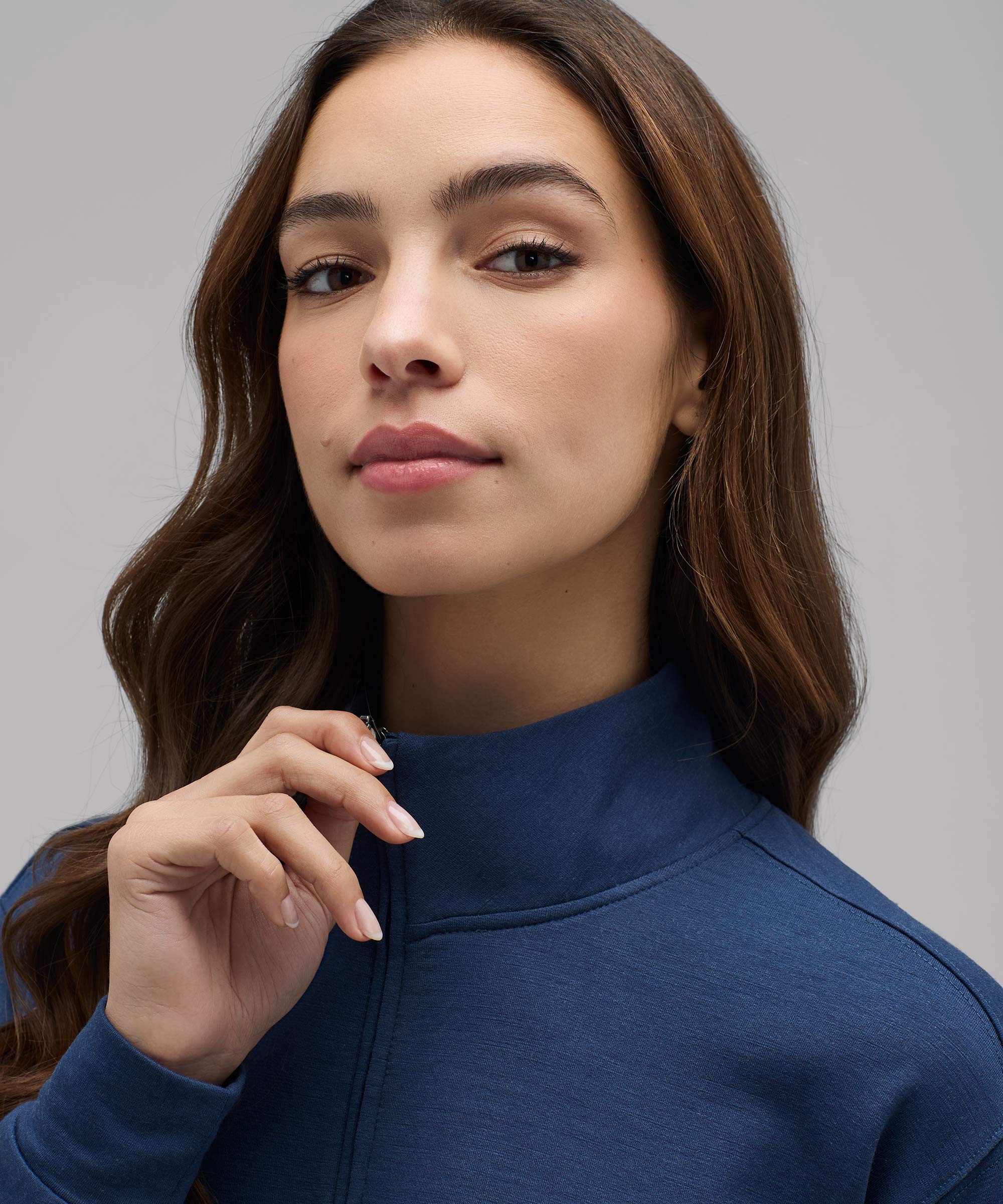 Women's Merino Transit Quarter Zip、mySite、noshort