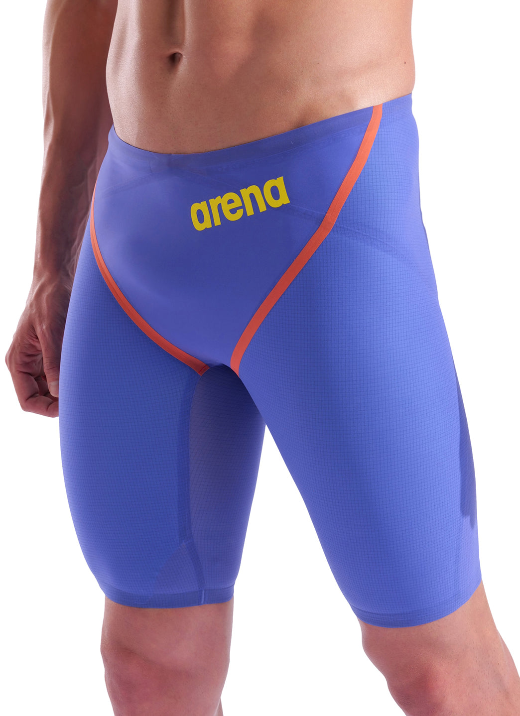 Arena Men's Powerskin Eclipse Glare Carbon Glide SL LE Jammer Tech Suit Swimsuit、mySite、noshort