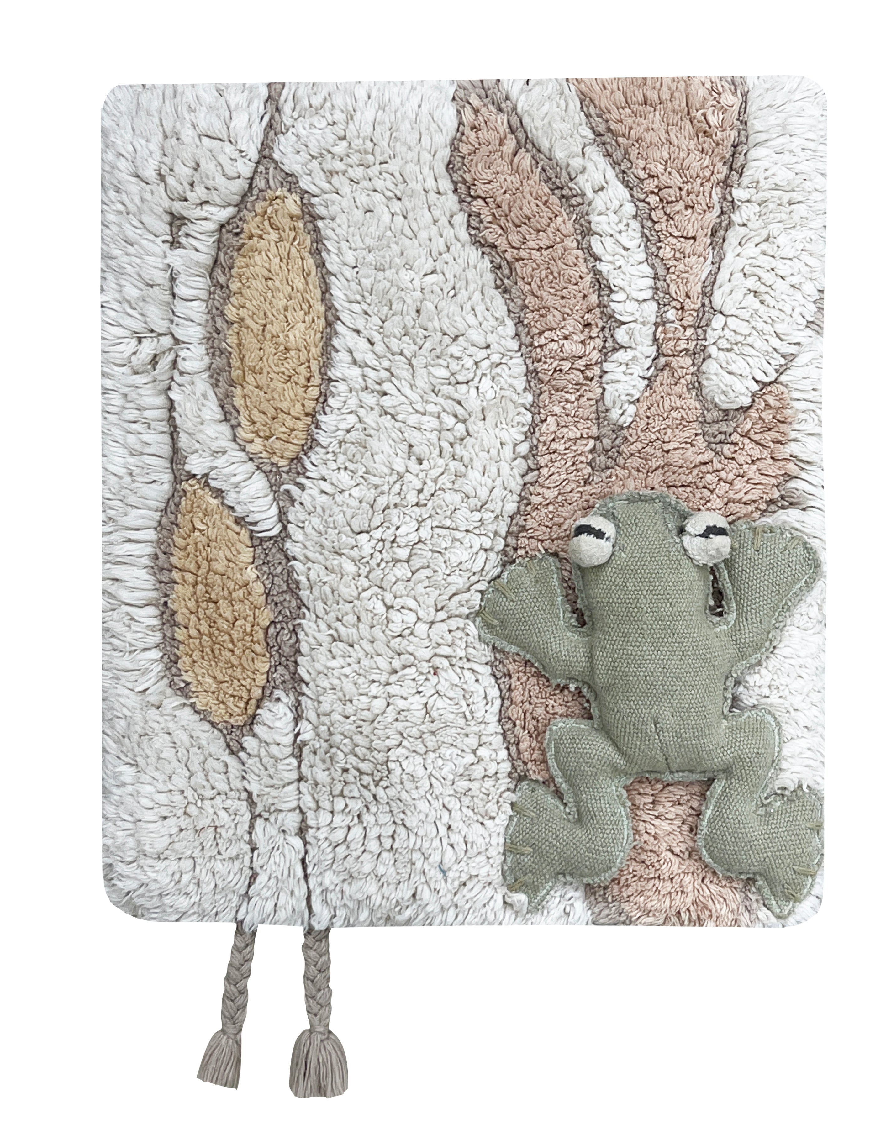 SWATCH WASHABLE RUG WATER LILY POND、mySite、gigharbornorthrealestate