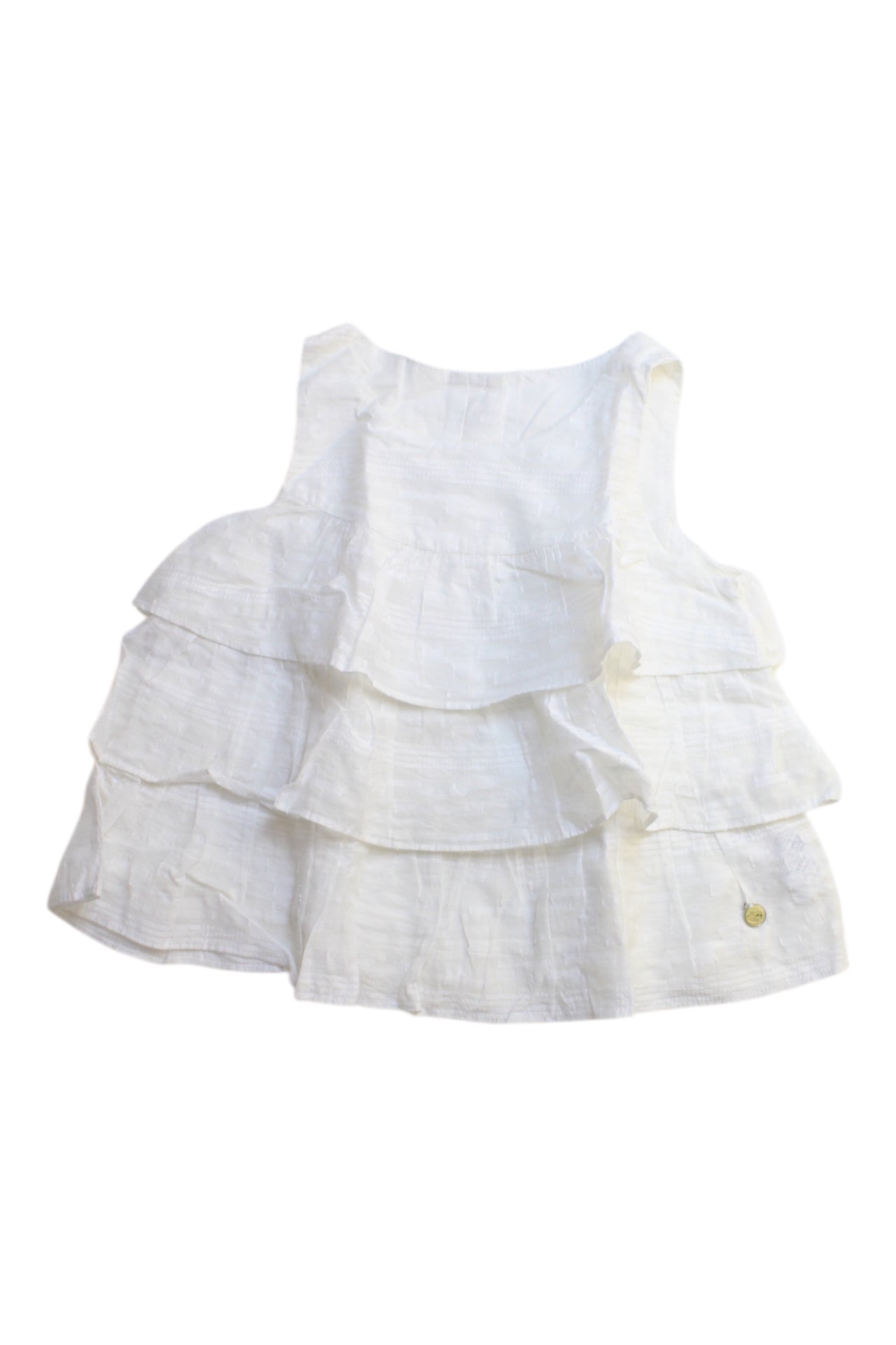 Kingkow Ruffled Sleeveless Top 5T、mySite、g9winljtr