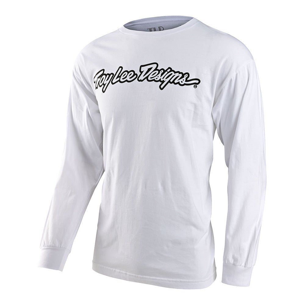 Long Sleeve Tee Signature White、mySite、dreamappss