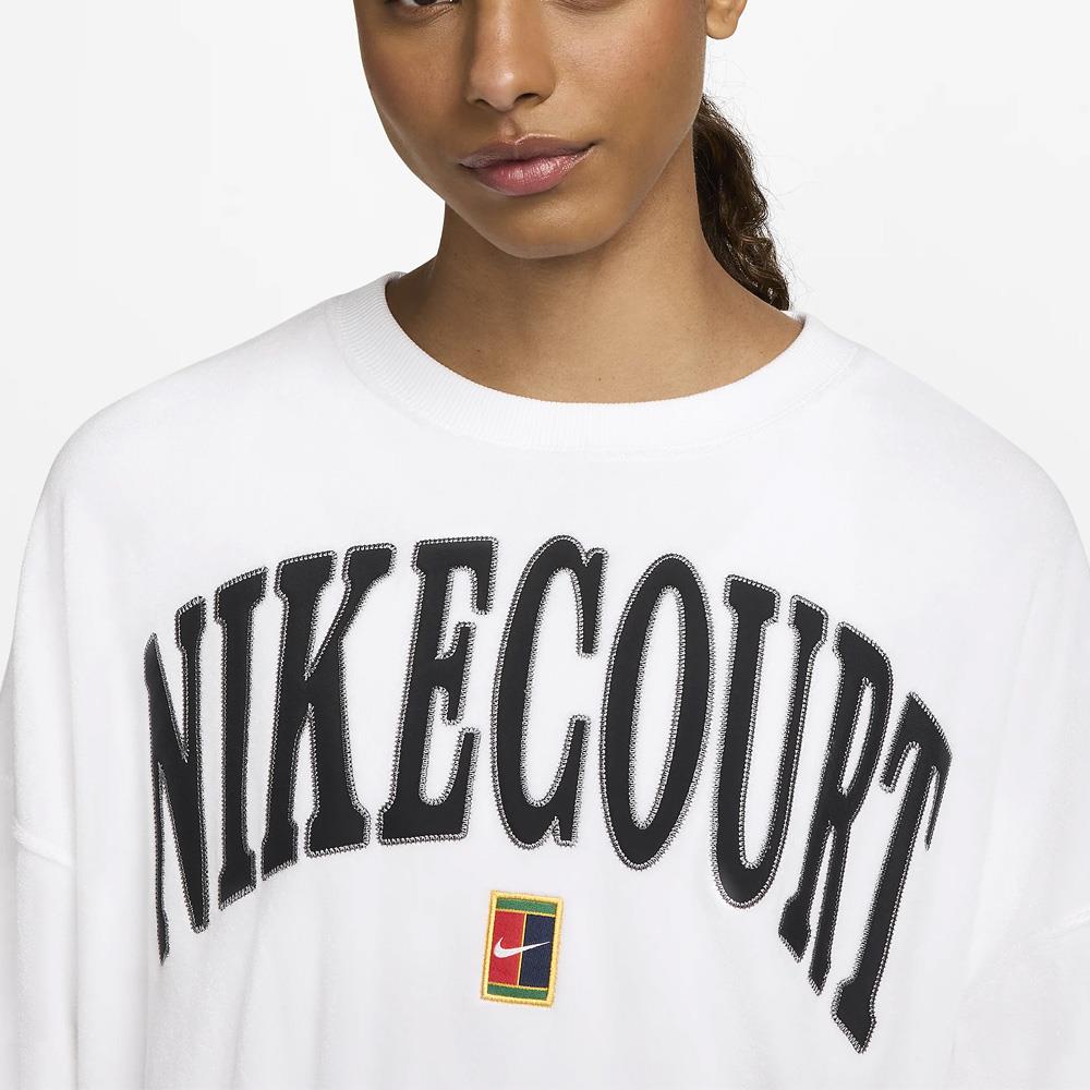 Nike Women's Heritage Crew Neck Sweatshirt - White、mySite、neckold