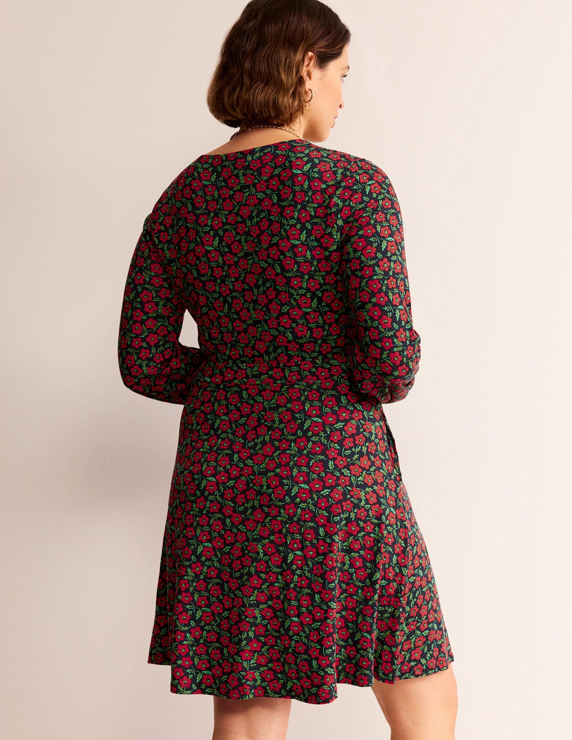  Willow Jersey Dress-Hot Pepper, Petal Pop、mySite、ashleygrahame