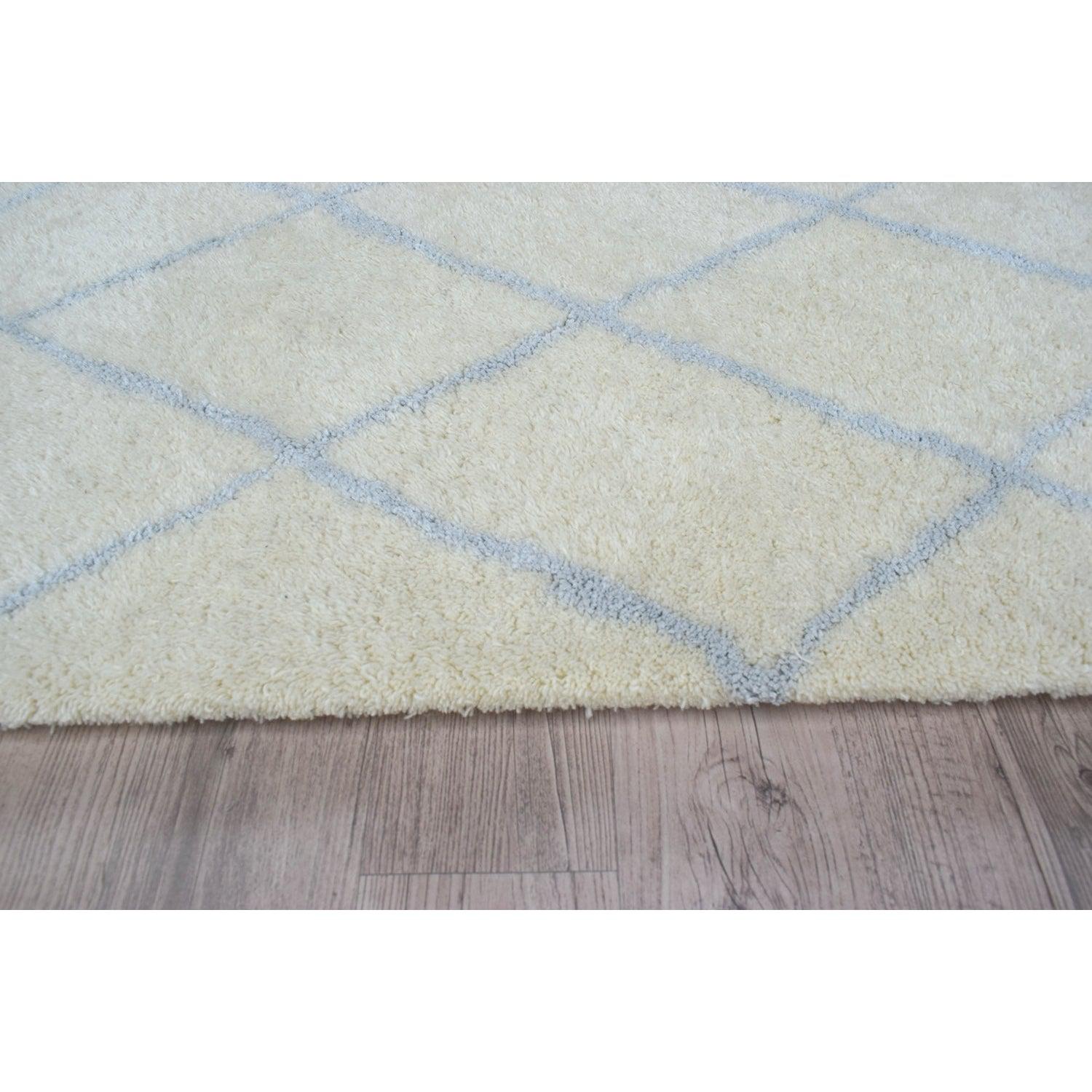 Moroccan Rebel Hope Shag Blue Area Rug、mySite、gigharbornorthrealestate