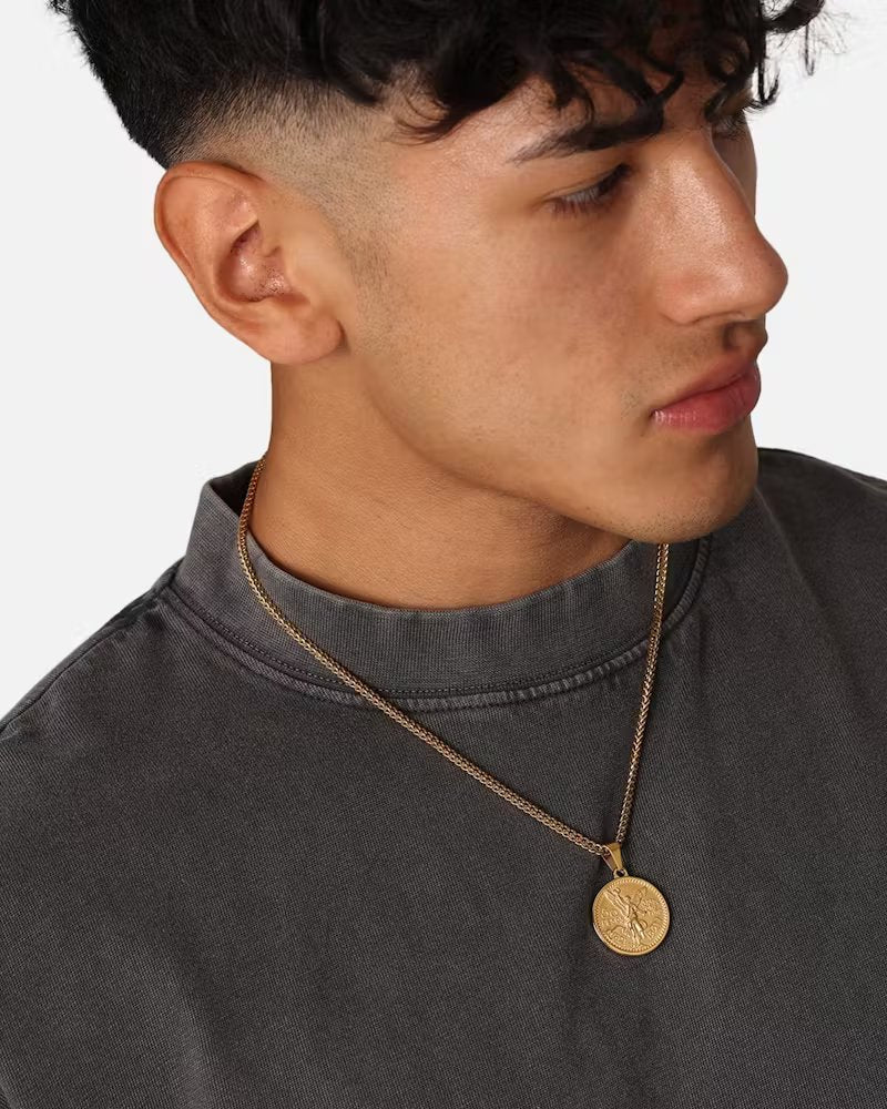 Saint Morta Pesos Pendant Gold、mySite、zt4zffjzw