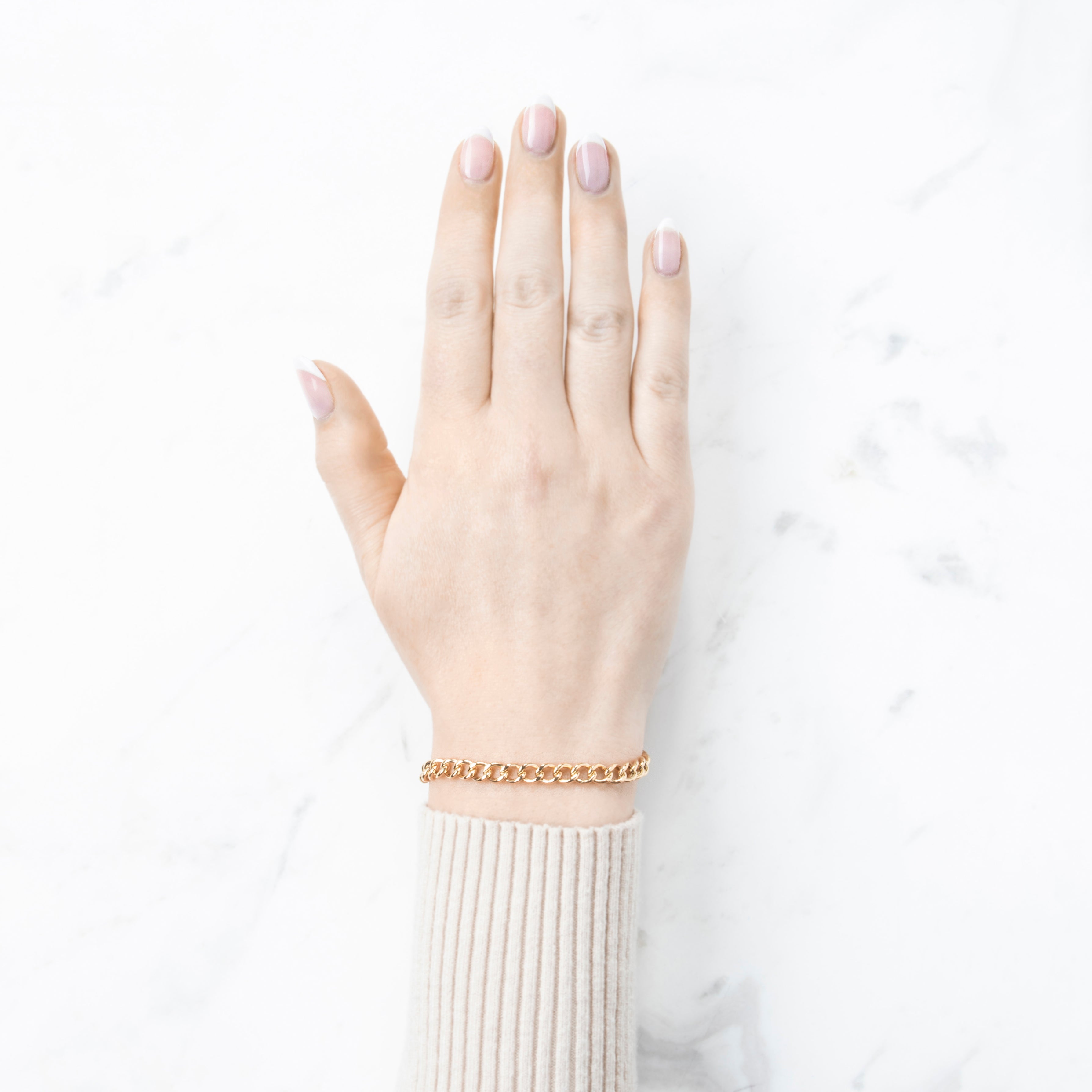 Vintage Heavy 14k Yellow Gold Quintessential Curb Link Bracelet 7.25、mySite、hinf8tx79