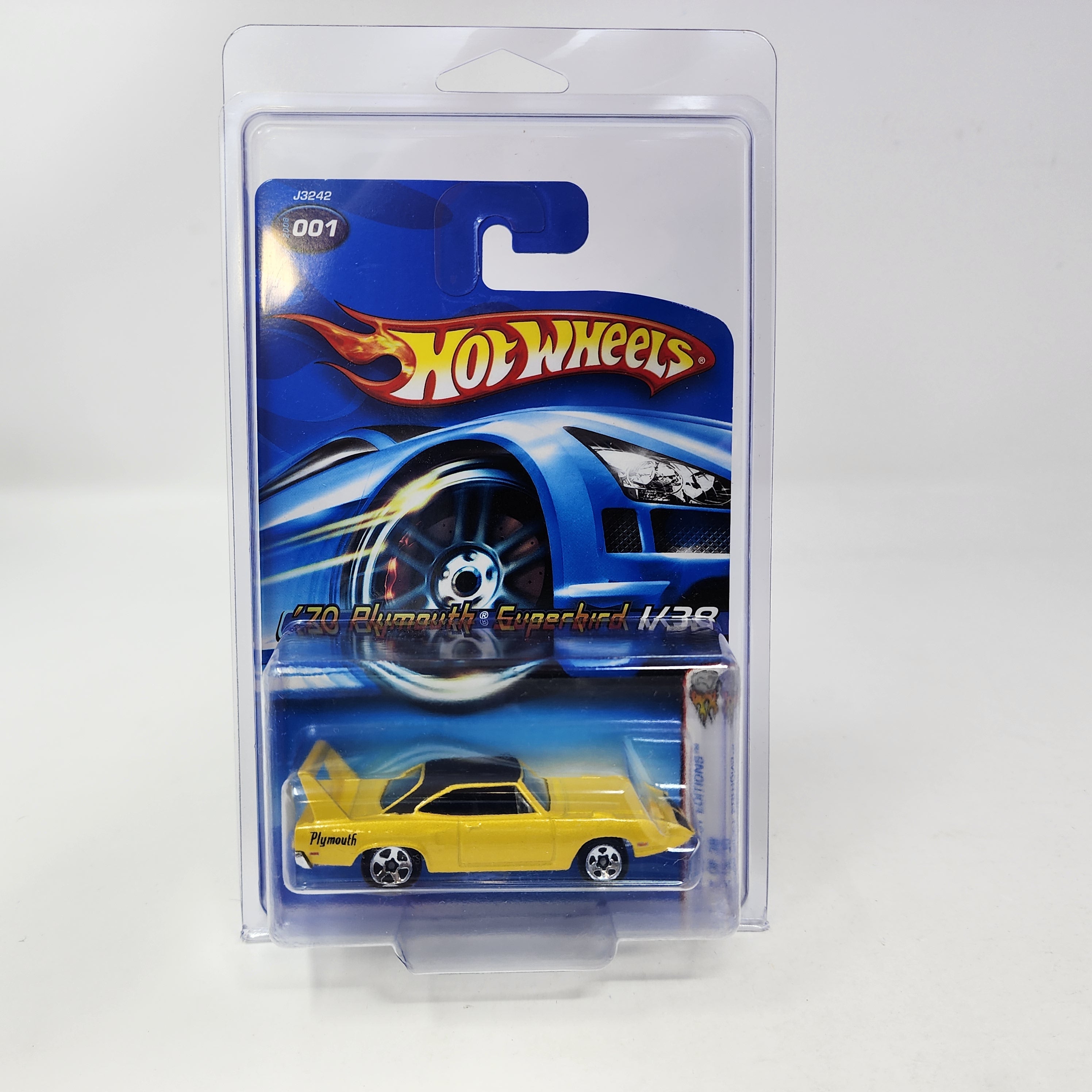 '70 Plymouth Superbird #1 * 5sp Rims Rare * Hot Wheels 2006、mySite、hgirdovlk