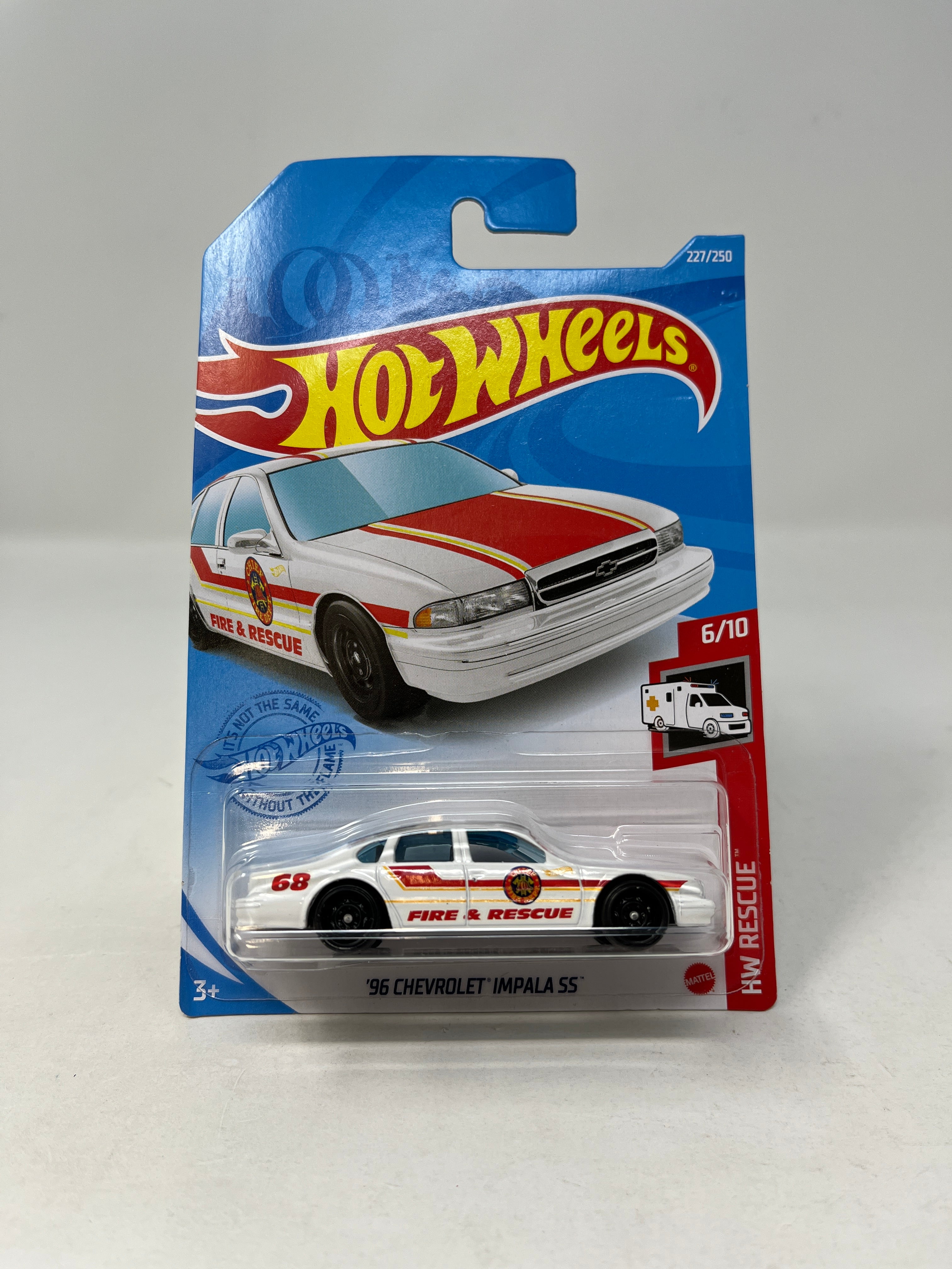 '96 Chevrolet Impala SS #227 * White * 2021 Hot Wheels Basic、mySite、hgirdovlk