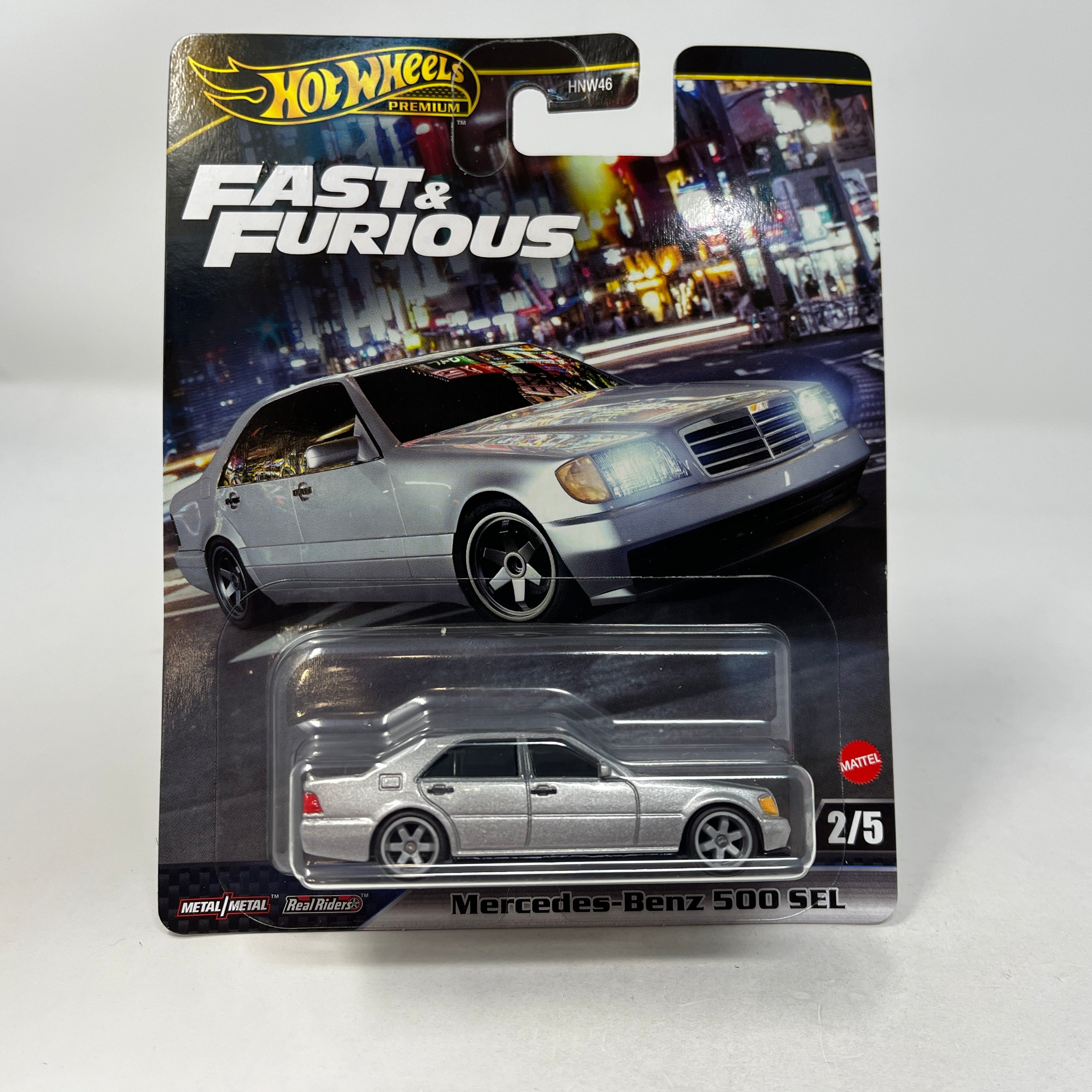 Mercedes-Benz 500 SEL * 2024 Hot Wheels Premium Fast & Furious * Case G Release、mySite、hgirdovlk