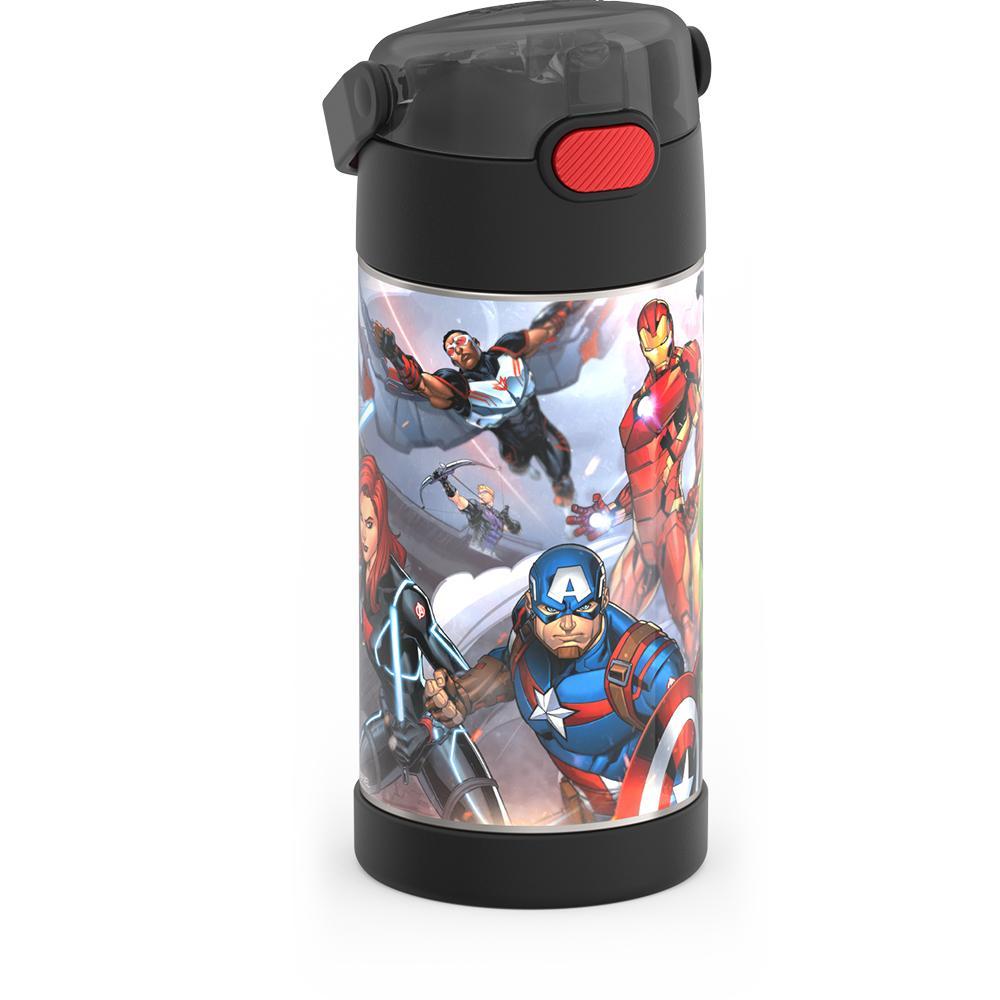 12oz FUNTAINER® WATER BOTTLE AVENGERS、mySite、noshort