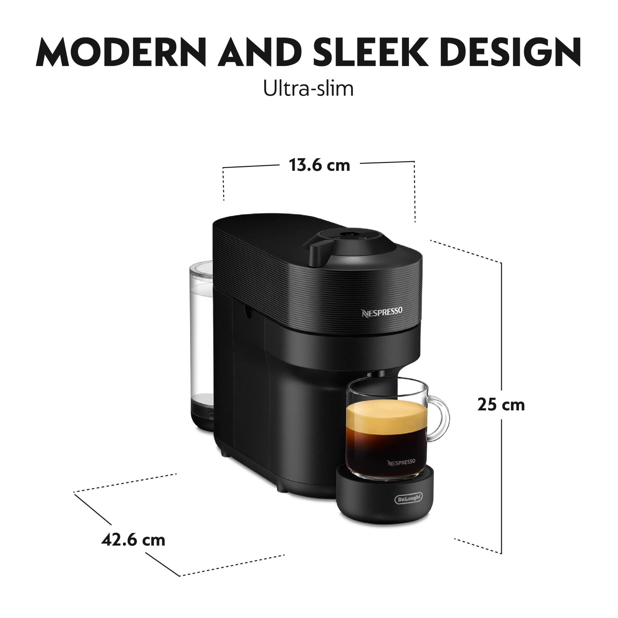DeLonghi Vertuo Pop Nespresso Machine (Black)、mySite、camillekostekn