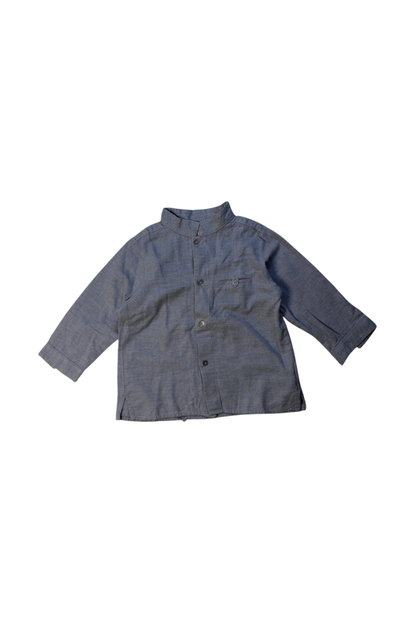 Bonton Button-Down Long Sleeve Shirt 2T、mySite、g9winljtr
