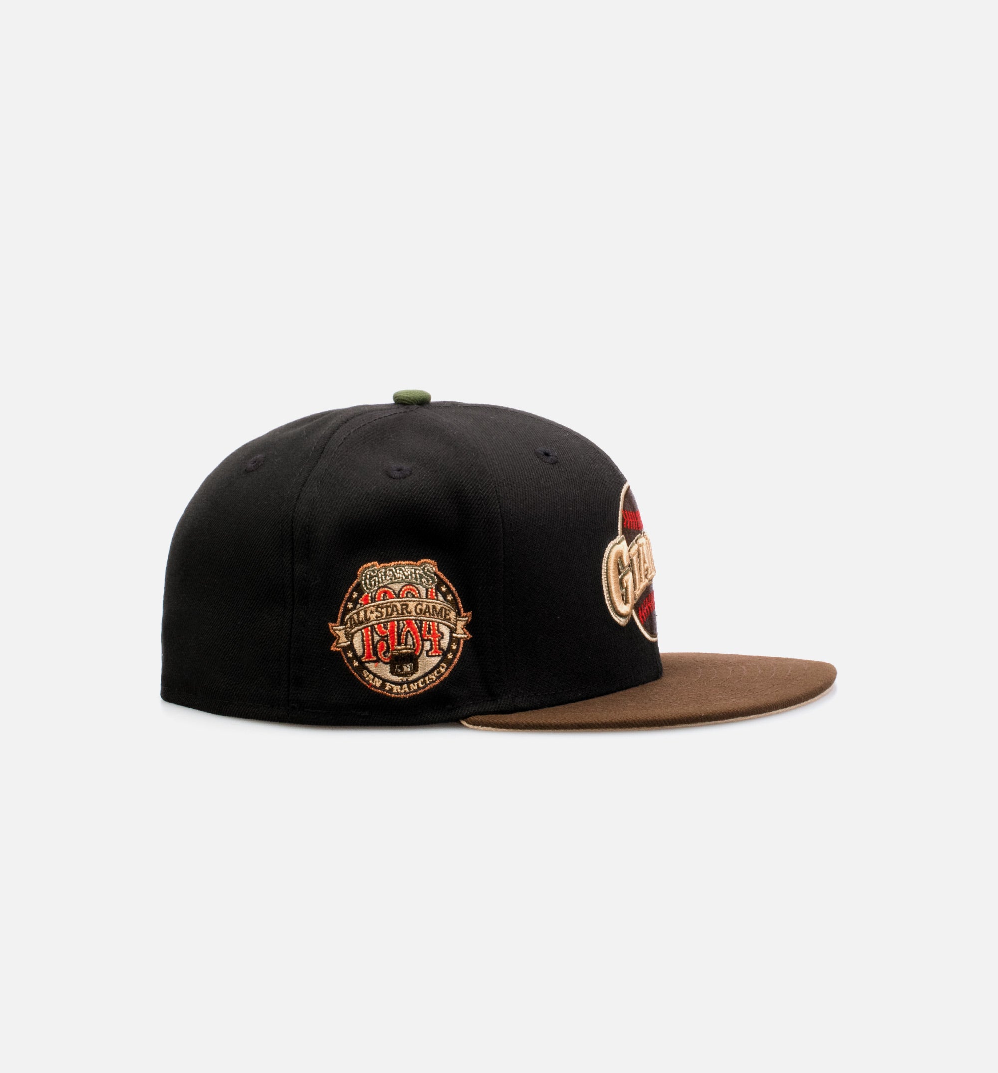 San Francisco Giants 59Fifty Mens Fitted Hat - Black/Brown、mySite、dreamappss