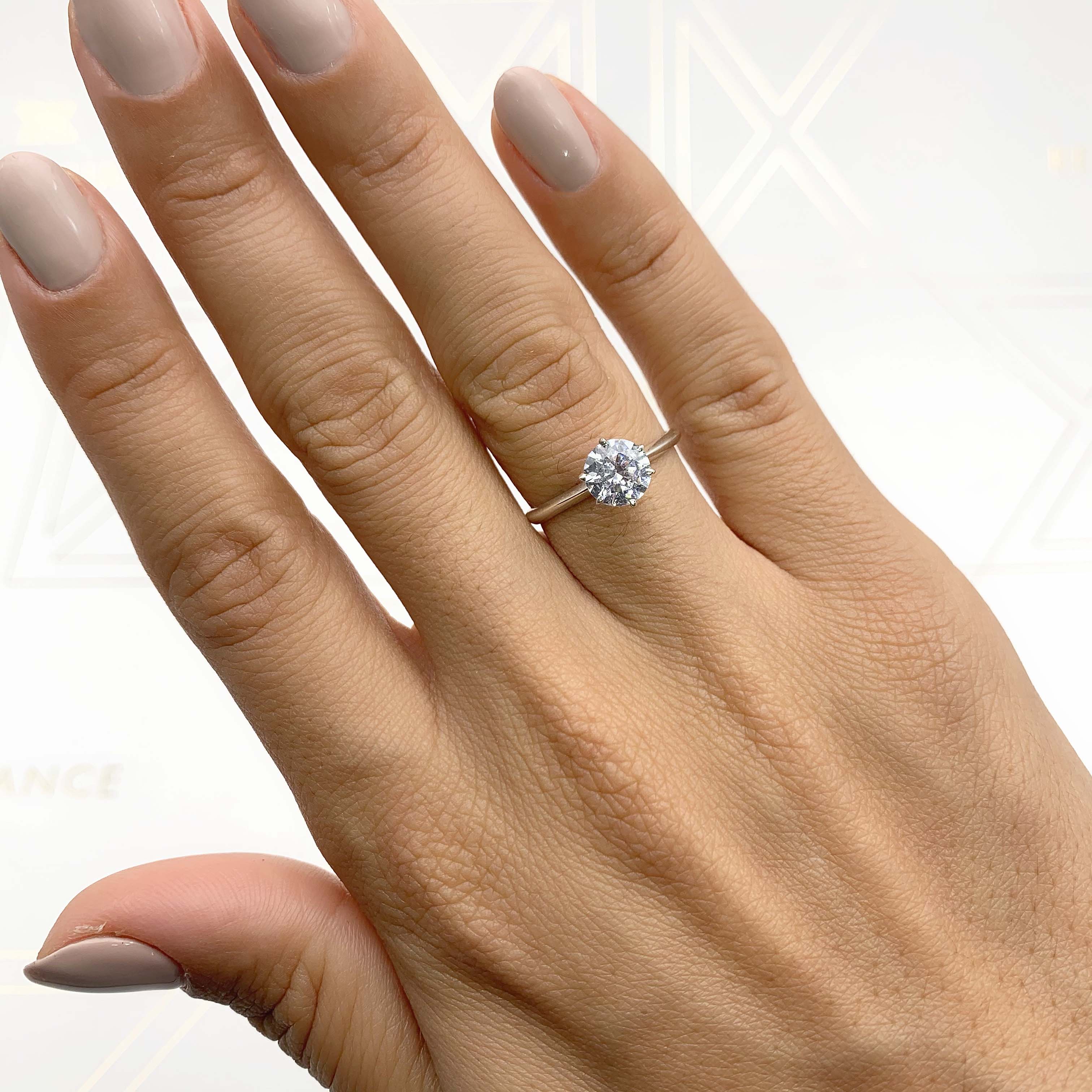 Samantha Lab Grown Diamond Ring -Platinum、mySite、hinf8tx79