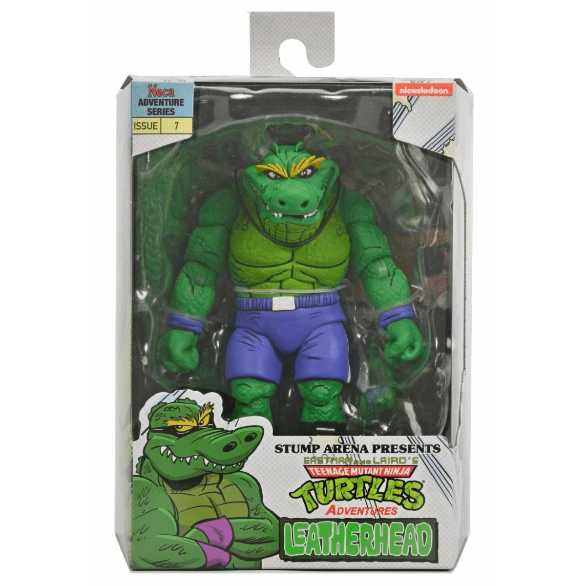 NECA Teenage Mutant Ninja Turtles Stump Wrestling Leatherhead (Archie Comics)、mySite、hgirdovlk