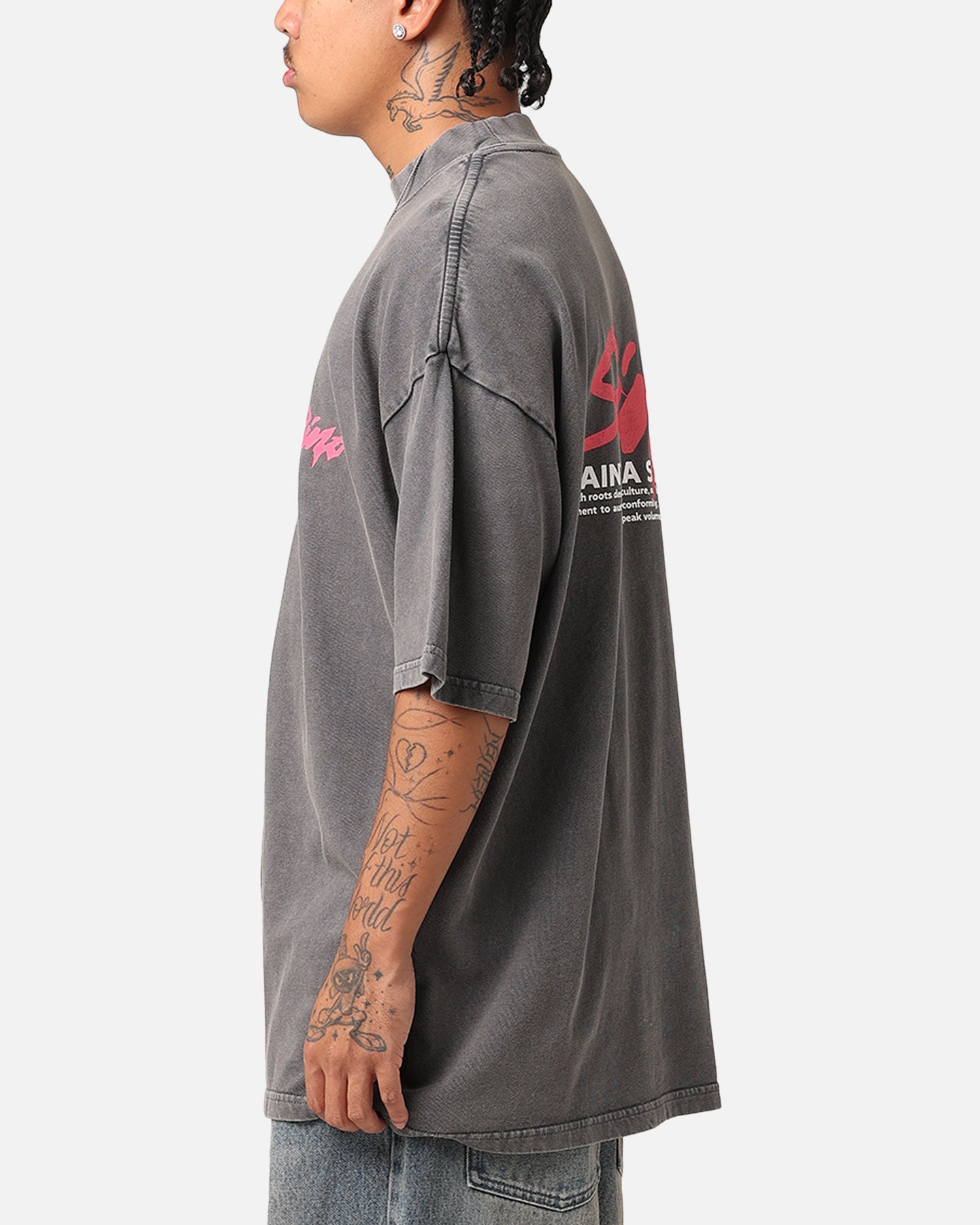 Saint Morta Artistry T-Shirt Washed Charcoal、mySite、zt4zffjzw