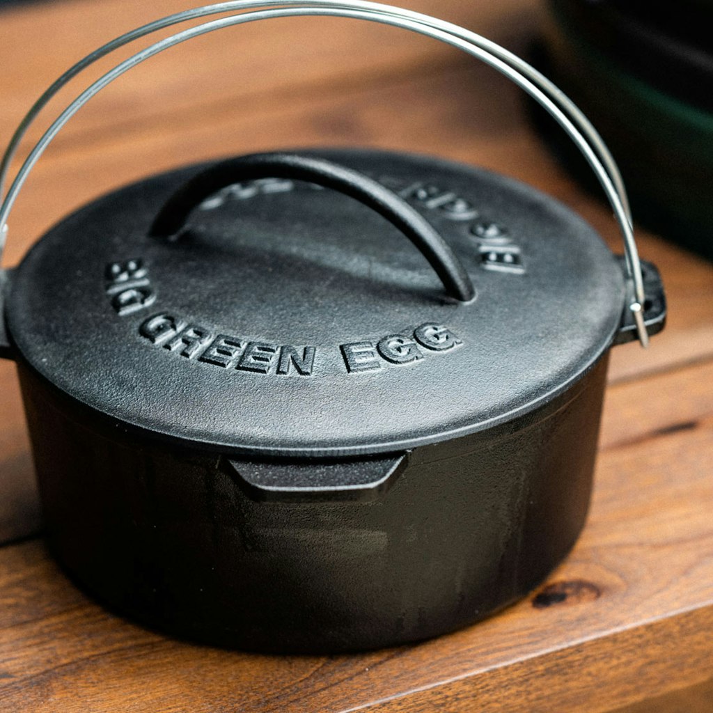 Big Green Egg Cast Iron Dutch Oven、mySite、noshort