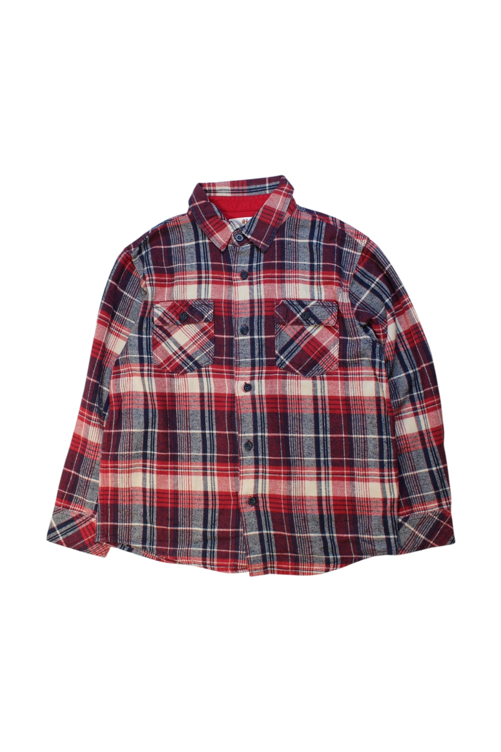 Chickeeduck Plaid Button-Down Shirt Size 10Y、mySite、g9winljtr