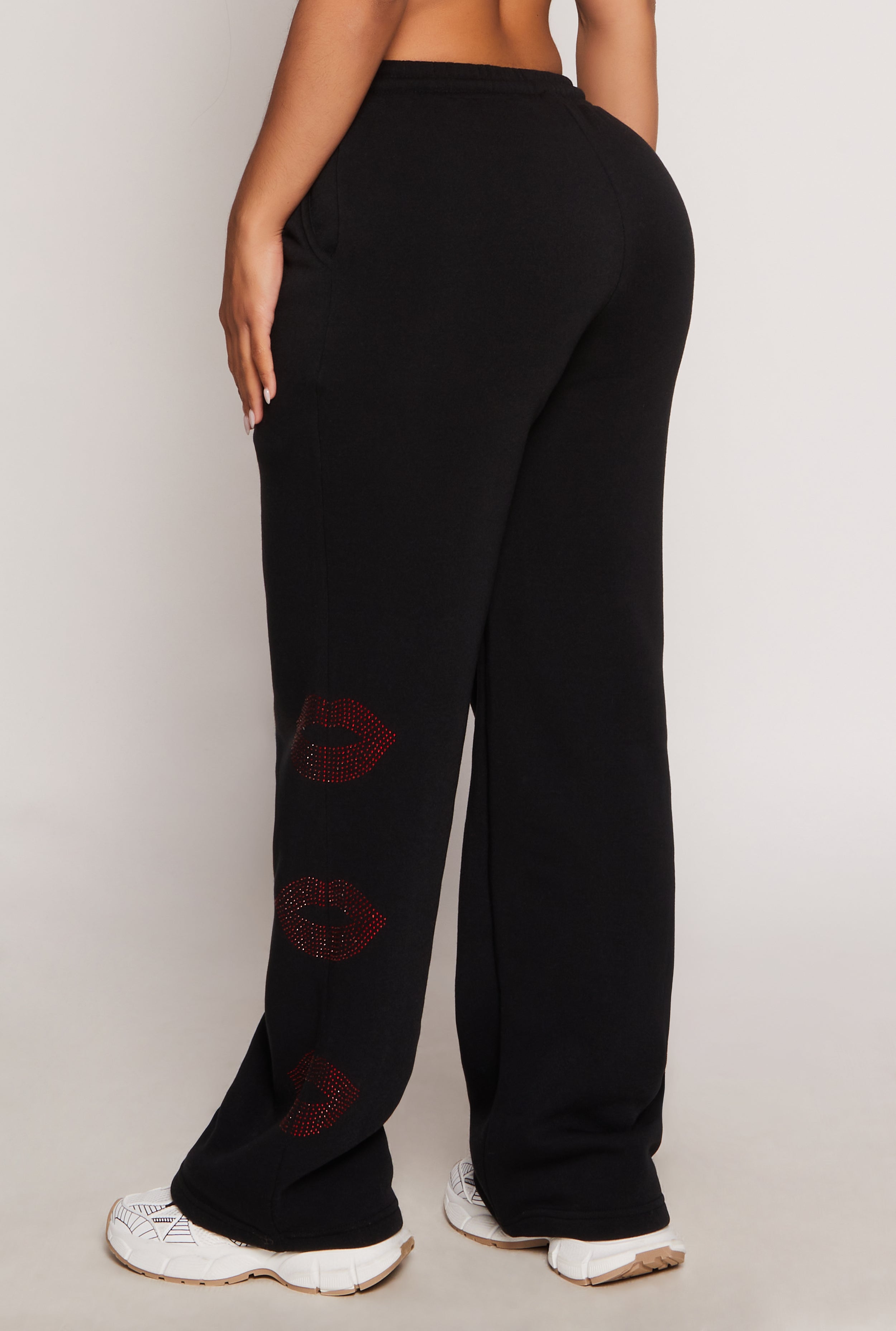 Rhinestone Graphic Detail Sweatpants、mySite、camillekostekn