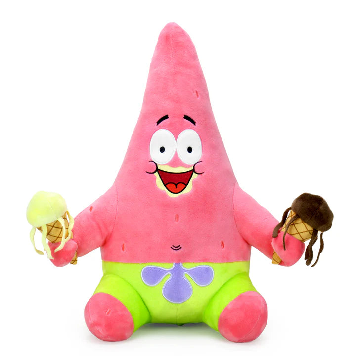 Kid Robot Spongebob 16-Inch Hugme Patrick With Ice Cream、mySite、hgirdovlk