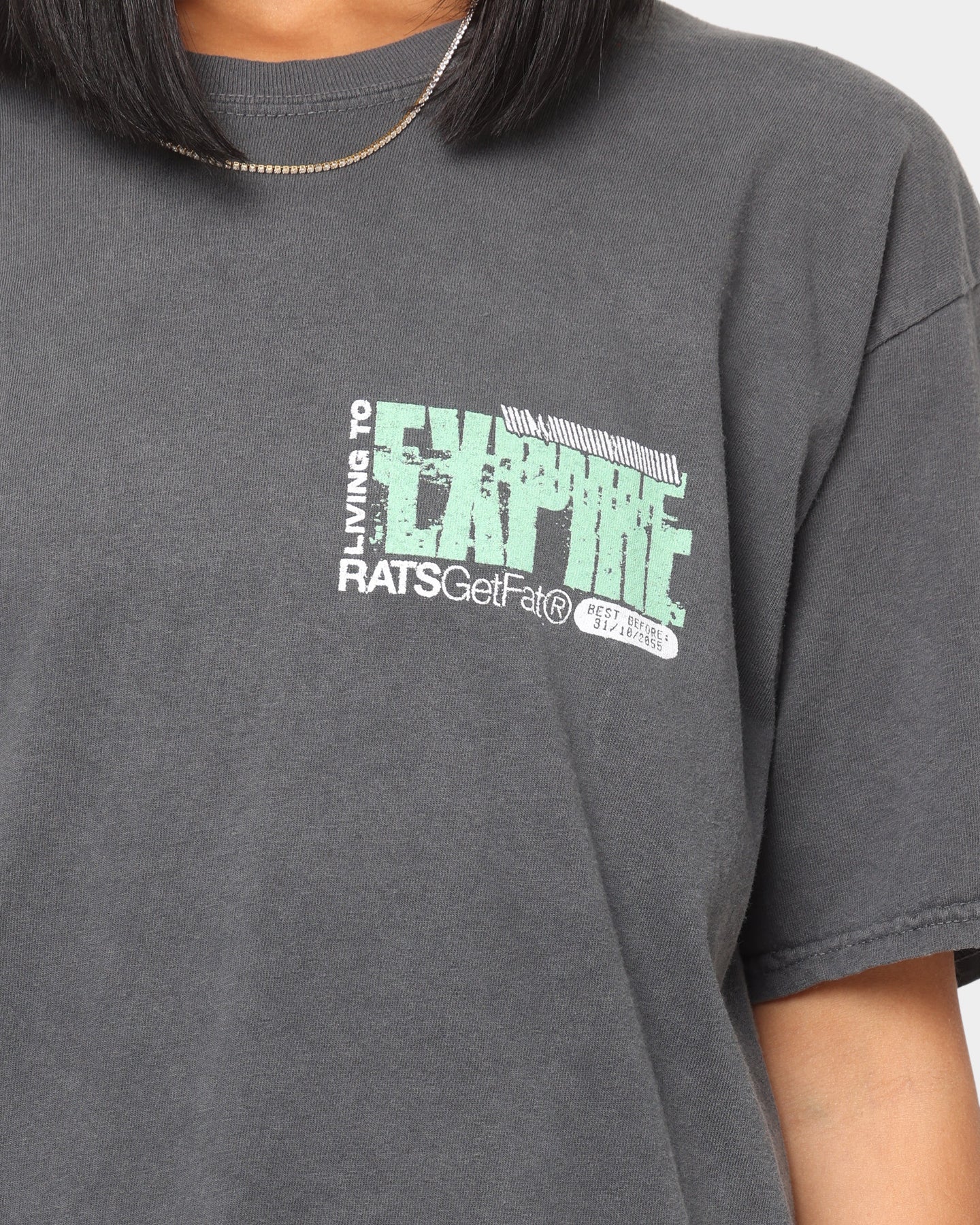 Rats Get Fat Expire Vintage T-Shirt Off Black、mySite、zt4zffjzw