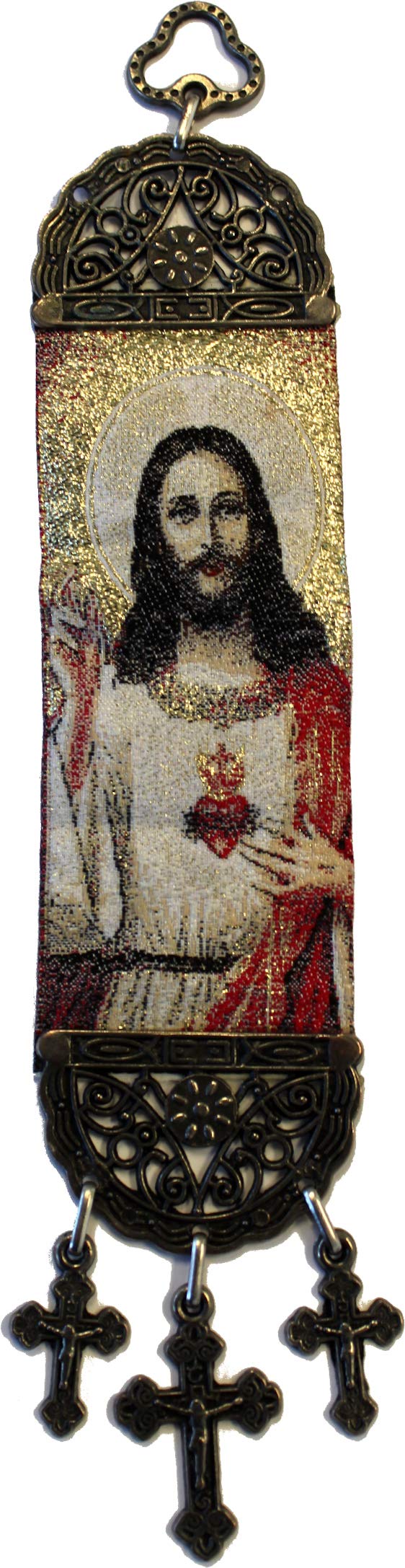Holy Land Market Wall Hanging Tapestry with Heat Printing on Synthetic Cloth Decorated (9.5 x 2 Inches)、mySite、topwebapps
