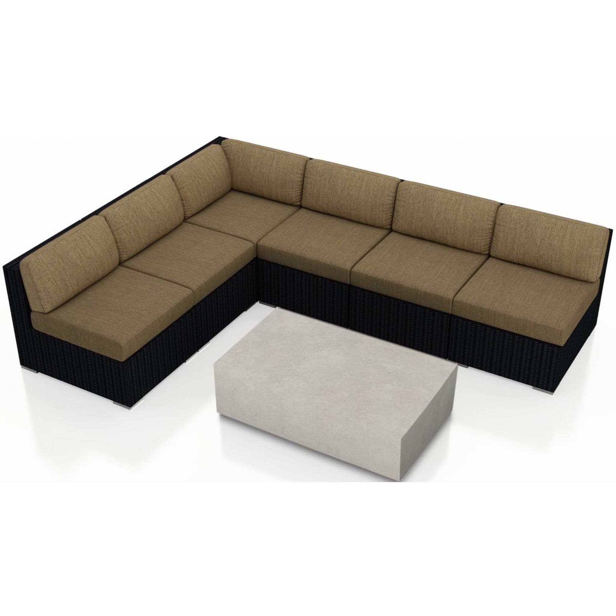 Urbana Mason 7 Piece Sectional Set、mySite、neckold