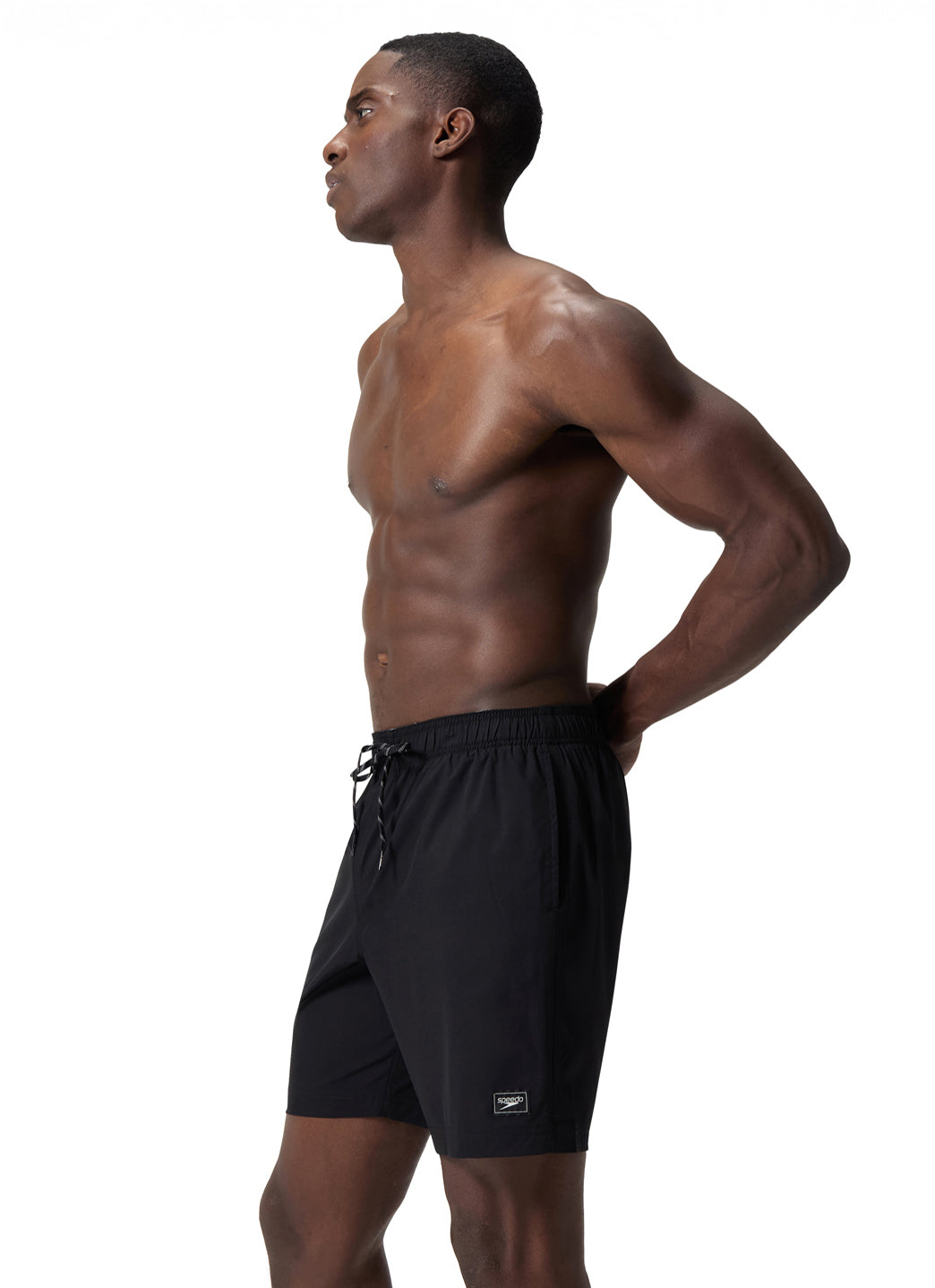 Speedo Men's Solid Redondo Edge 18 Volley Swim Short、mySite、noshort