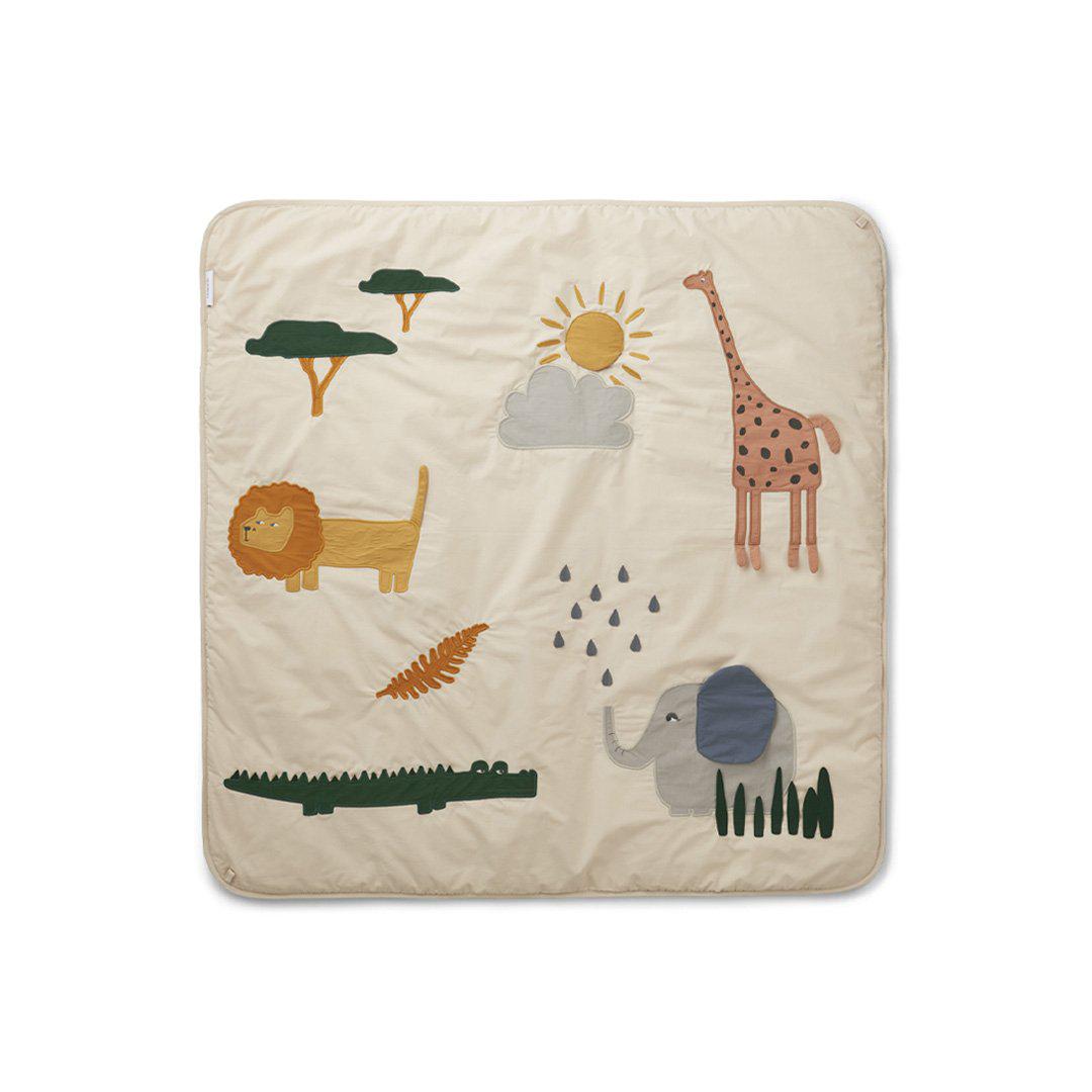  Liewood Glenn Activity Blanket - Safari - Sandy Mix、mySite、merchandisen