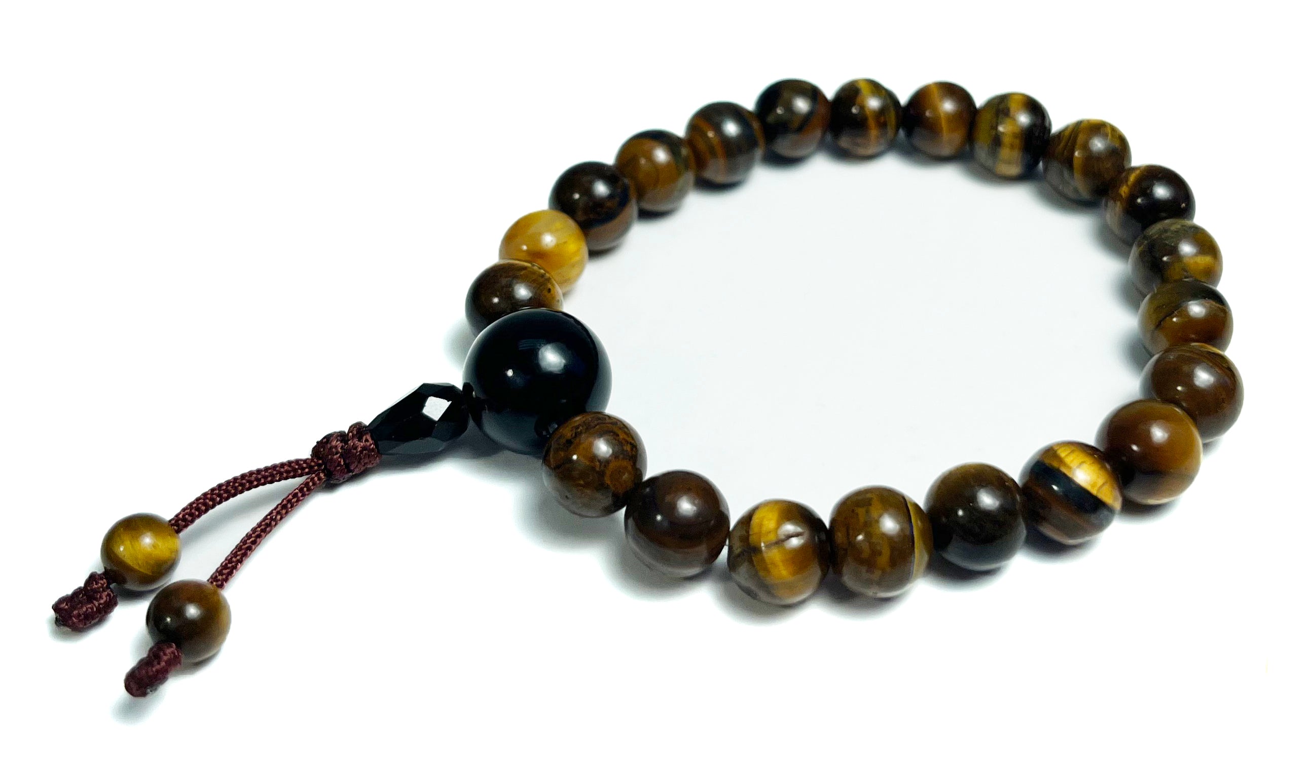 Tiger's Eye Wrist Mala、mySite、topwebapps